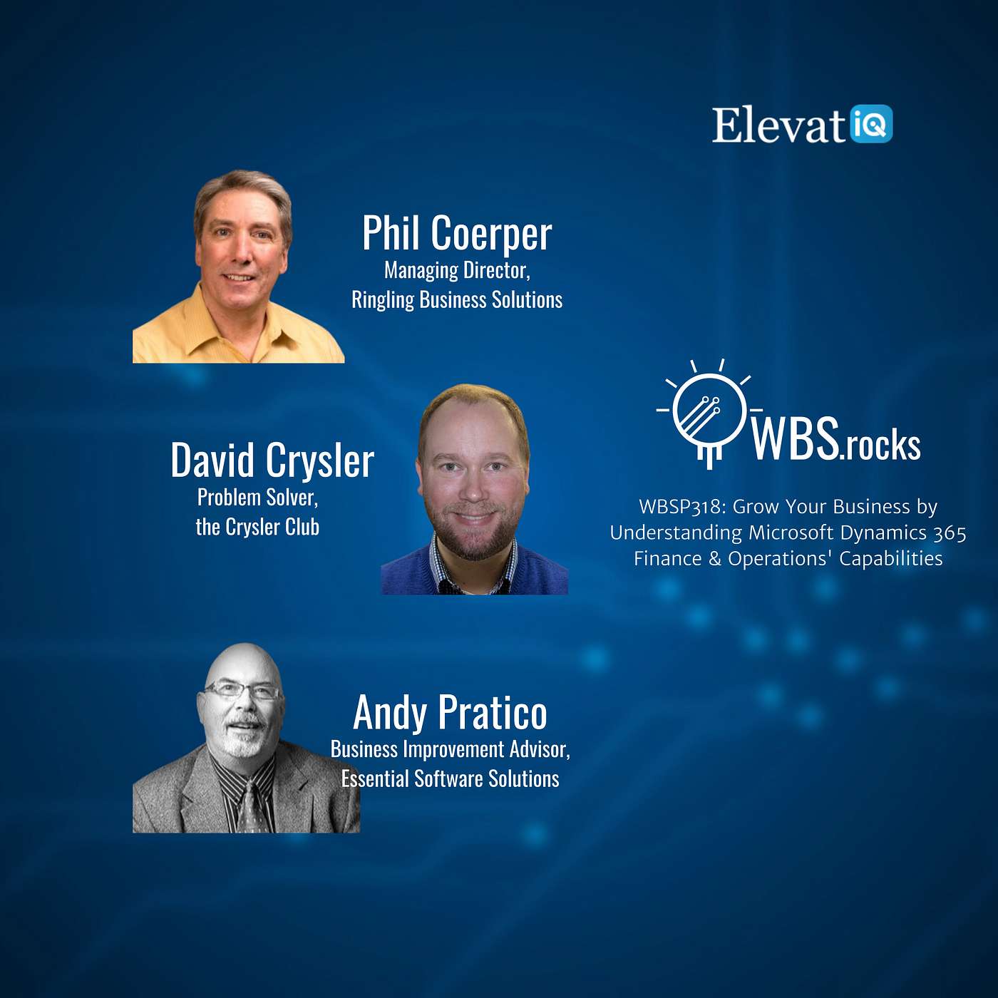 WBSP318: Grow Your Business by Understanding Microsoft Dynamics 365 Finance & Operations' Capabilities, an Objective Panel Discussion