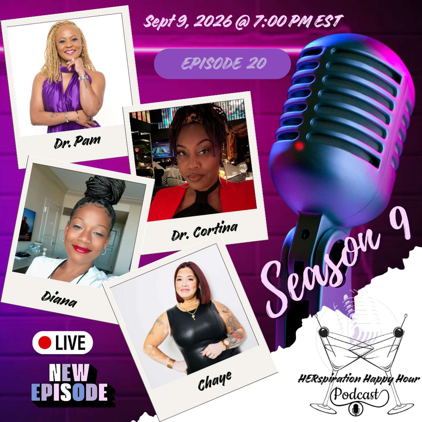 Herspiration Happy Hour Season 9, Eps 20: No Agenda, Just Vibes episode artwork