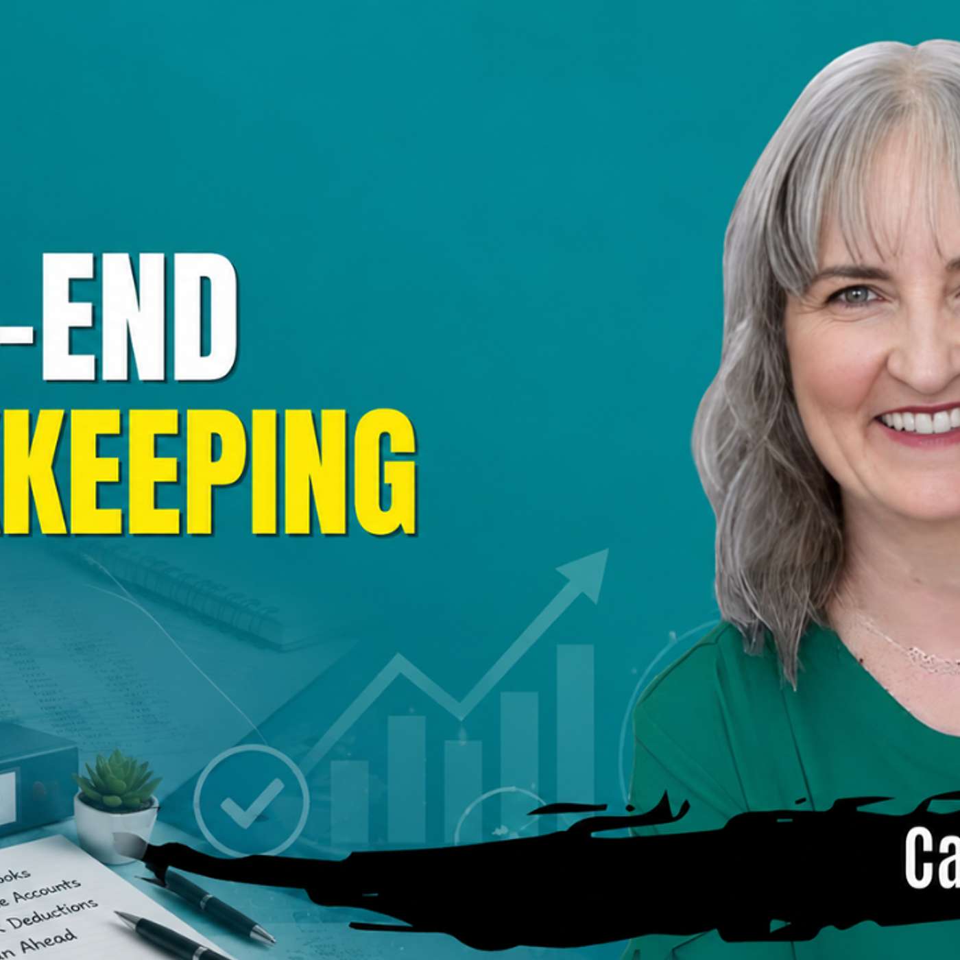Year-End Bookkeeping Review: 4 Things Business Owners Should Do Now | Biz Help For You Quick Tip episode artwork