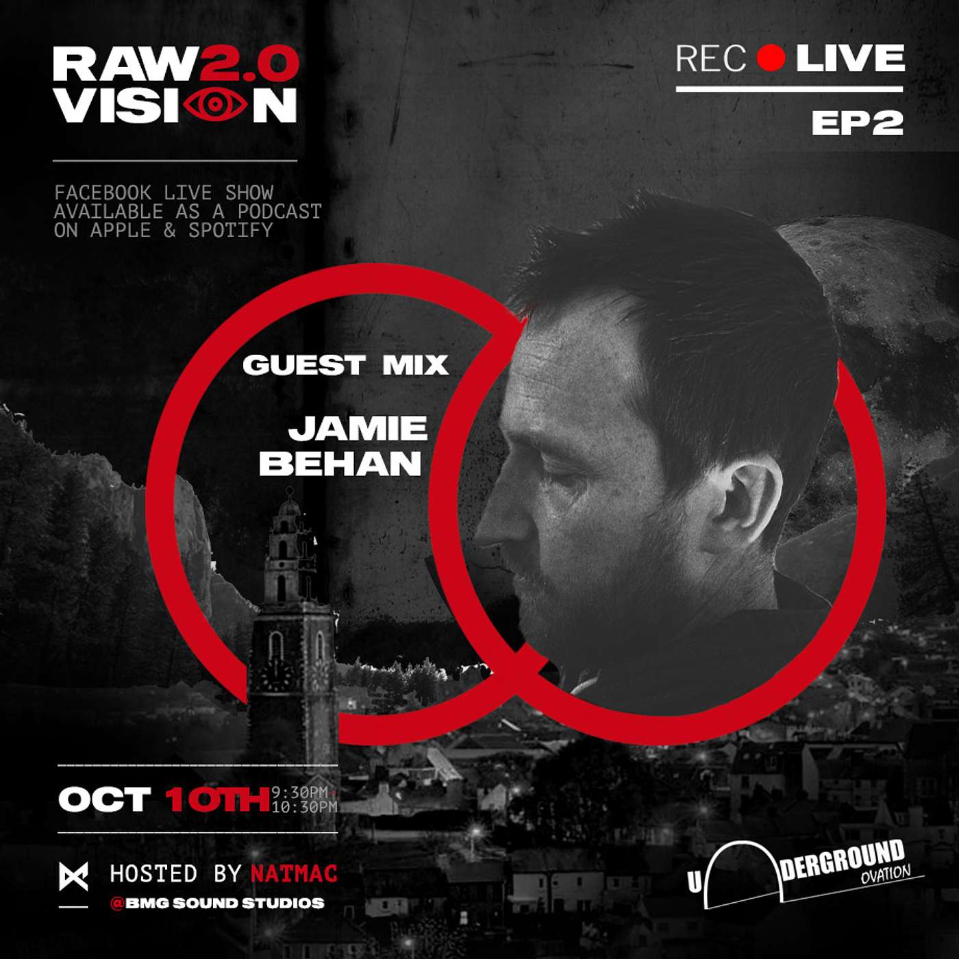 Raw Vision Mix Show S2 EP2 - Guest Mix - Jamie Behan