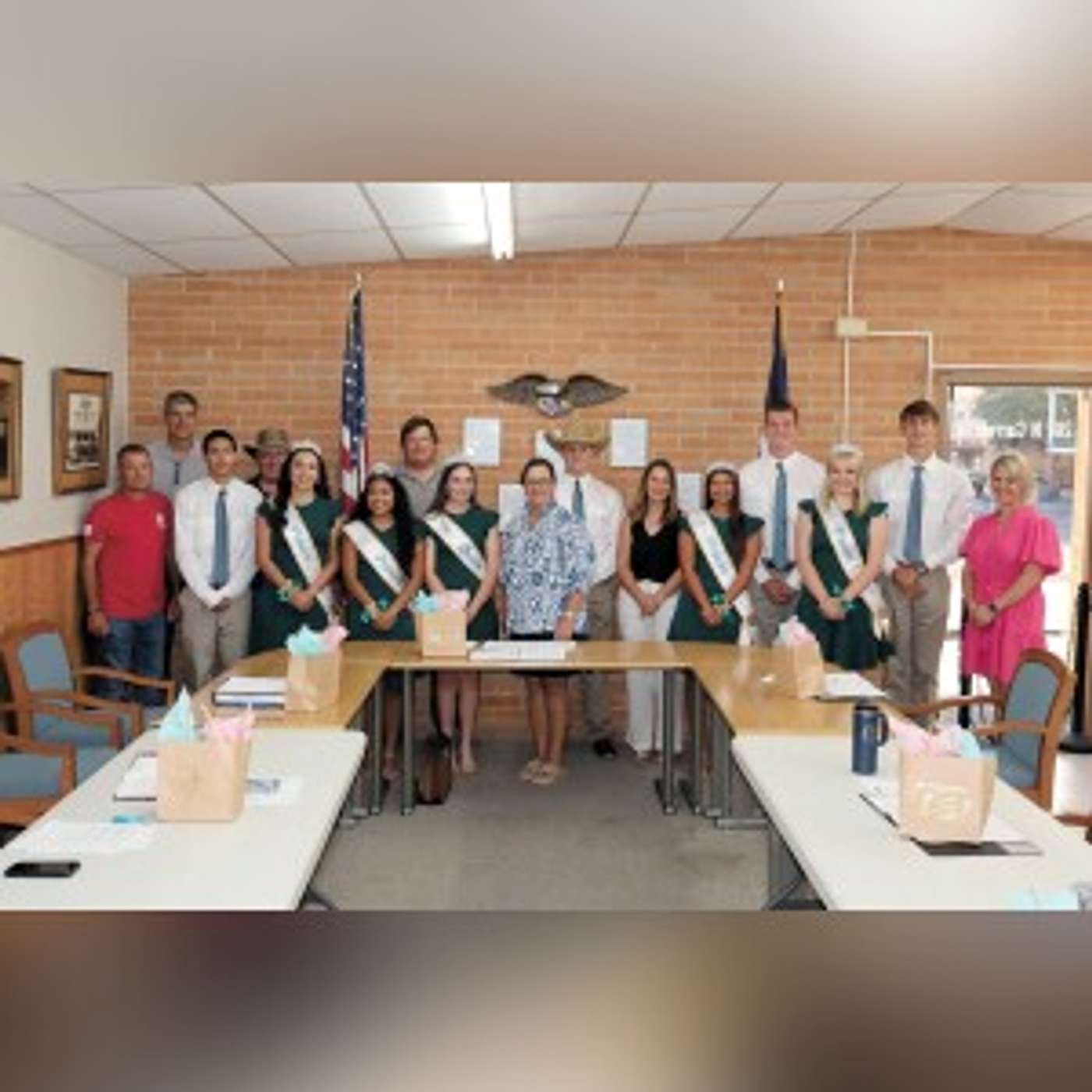 Peanut Festival Court-elect visits Poth episode artwork