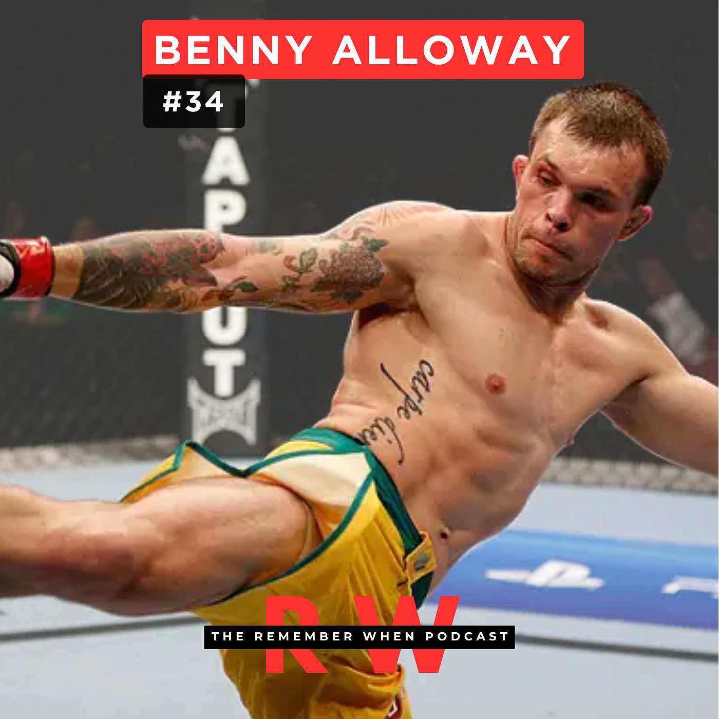 #34 Benny Alloway: A hometown UFC debut, The Ultimate Fighter and What It Takes To Stick It With The Best episode artwork