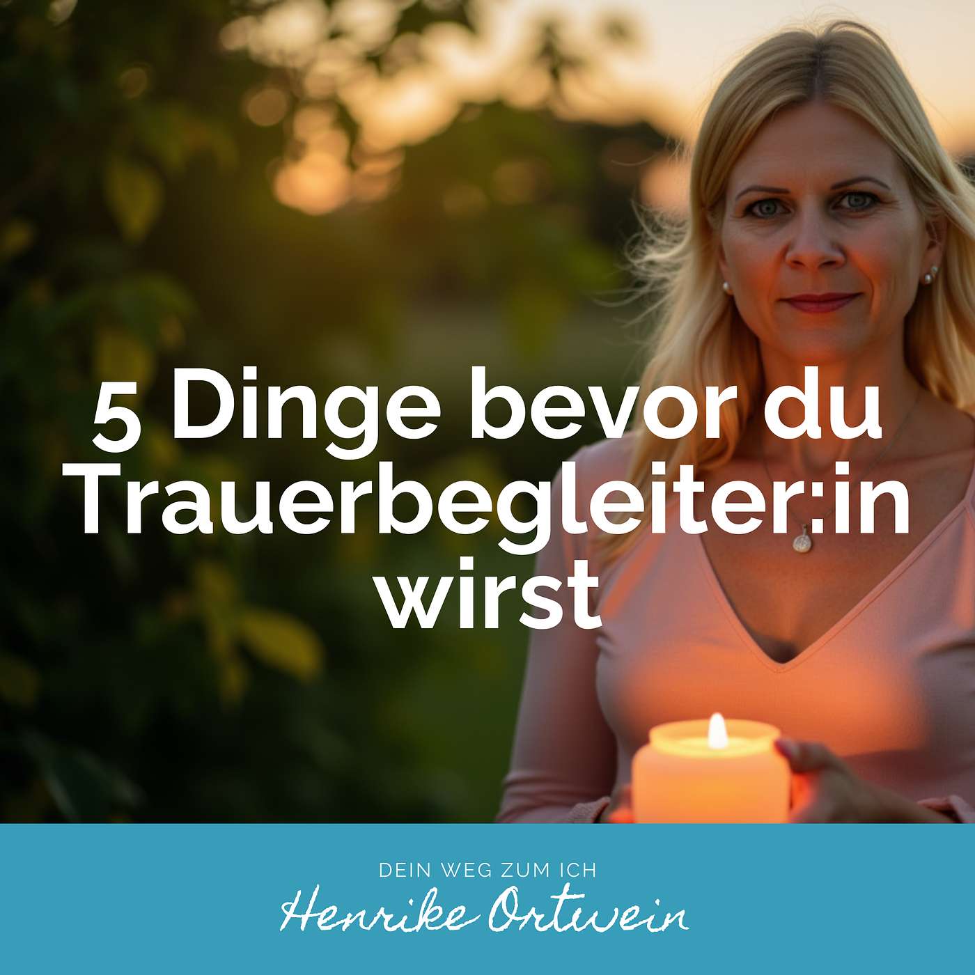 5 Dinge, die du unbedingt wissen solltest, bevor du Trauerbegleiter:in wirst