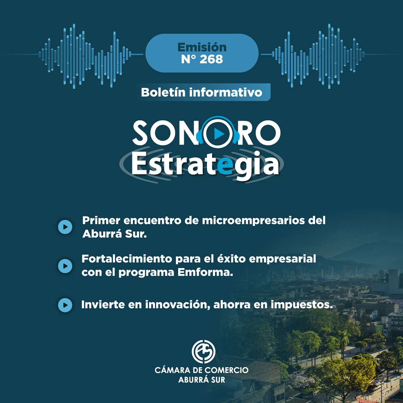 Boletín Sonoro Estrategia N°268 – Marzo 11 de 2024 episode artwork