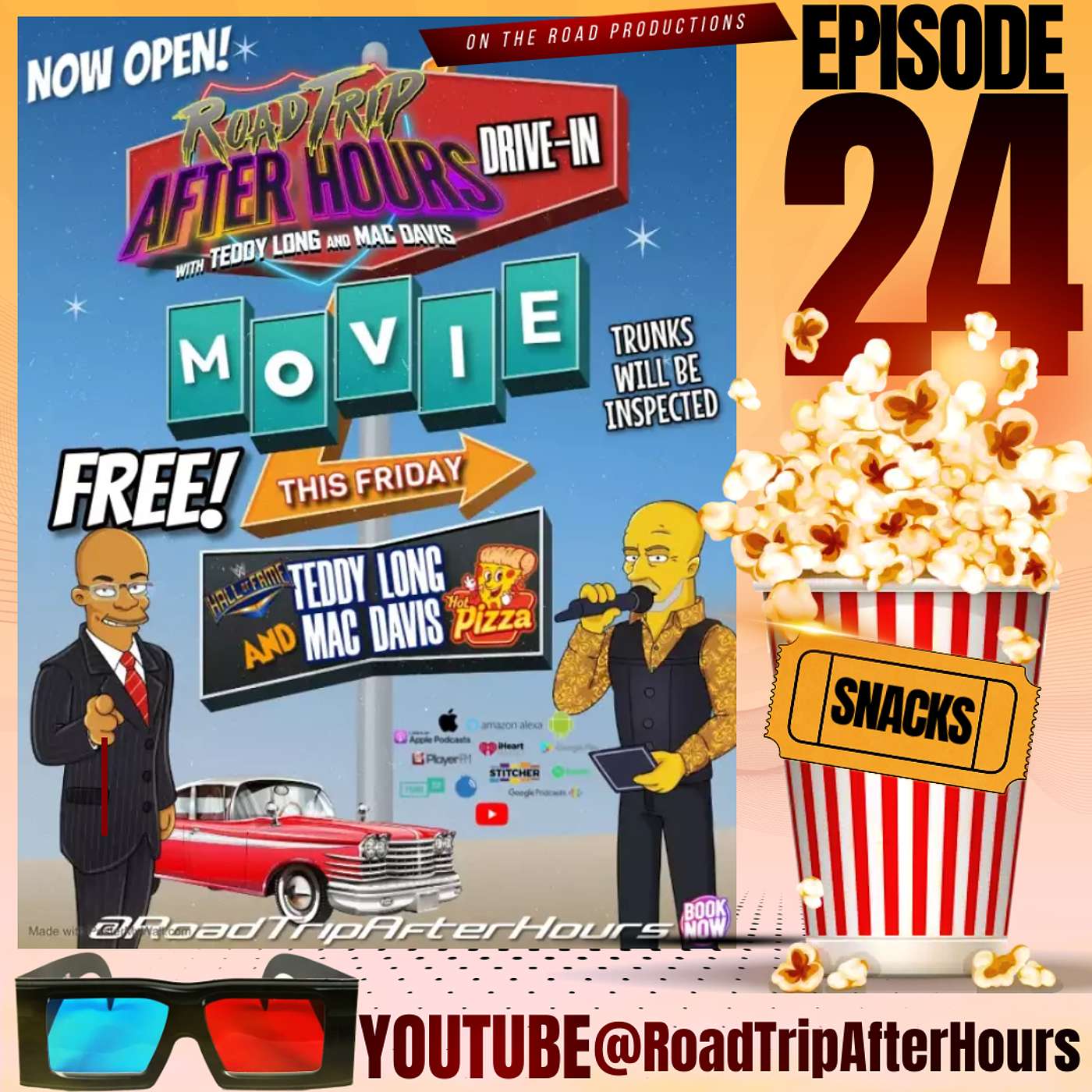 EP 24 - Road Trip "AFTER HOURS" with TEDDY LONG and MAC DAVIS episode artwork