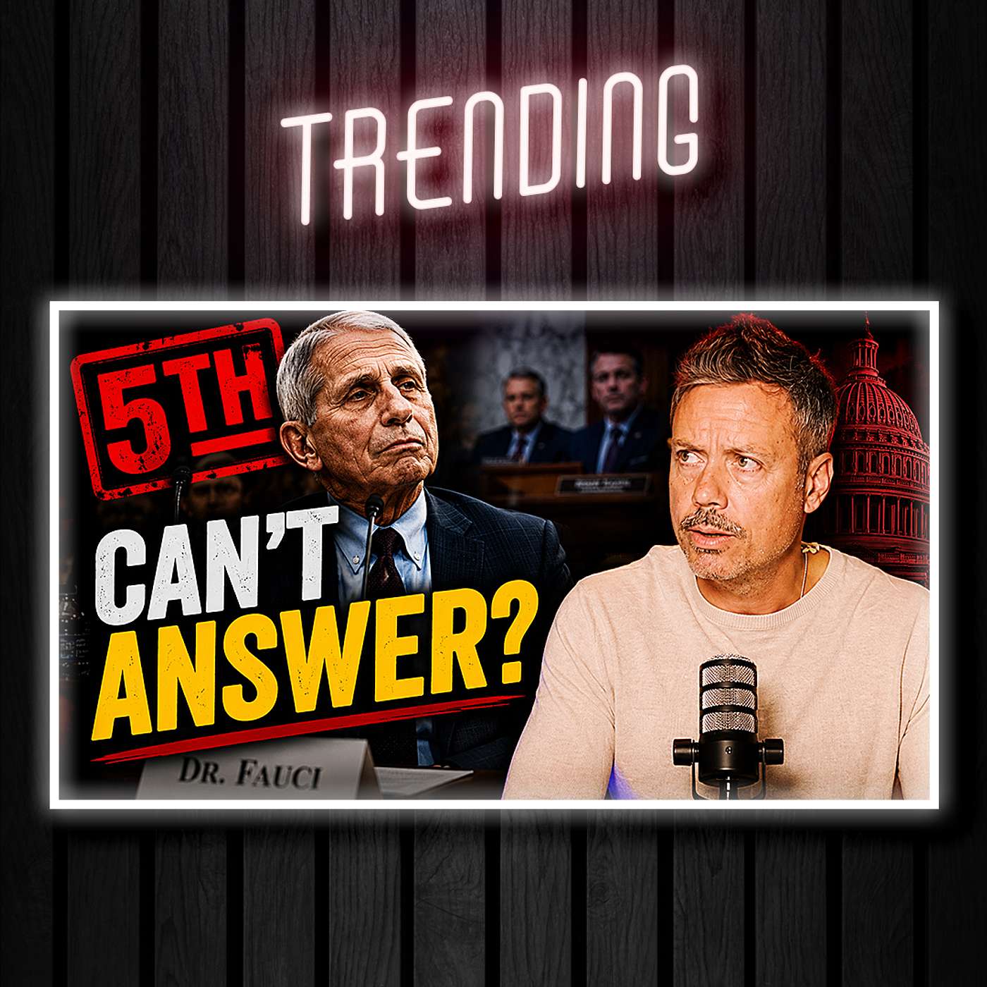 Anthony Fauci Invokes The Fifth | Trending Ep386