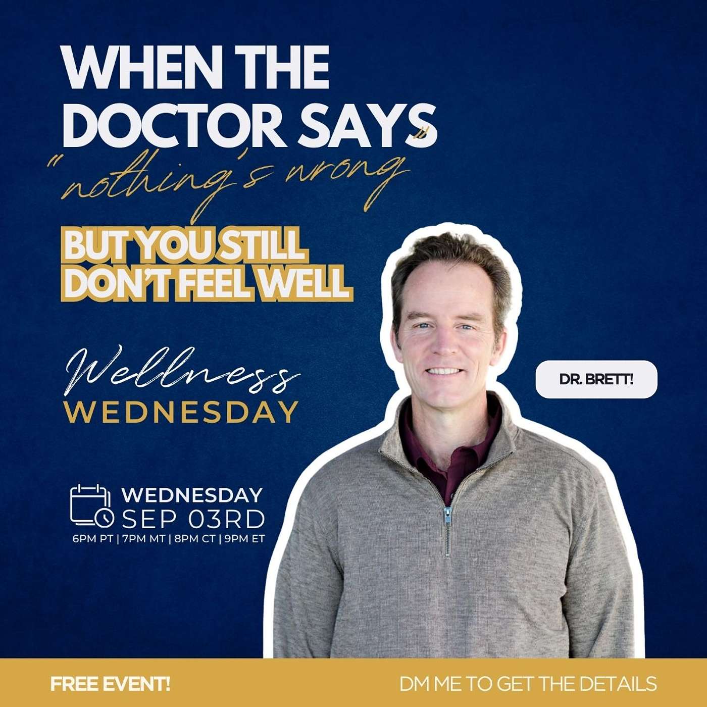 When the Doctor says “Nothing’s wrong”… but you still don’t feel well When the Doctor says “Nothing’s wrong”… but you still don’t feel well