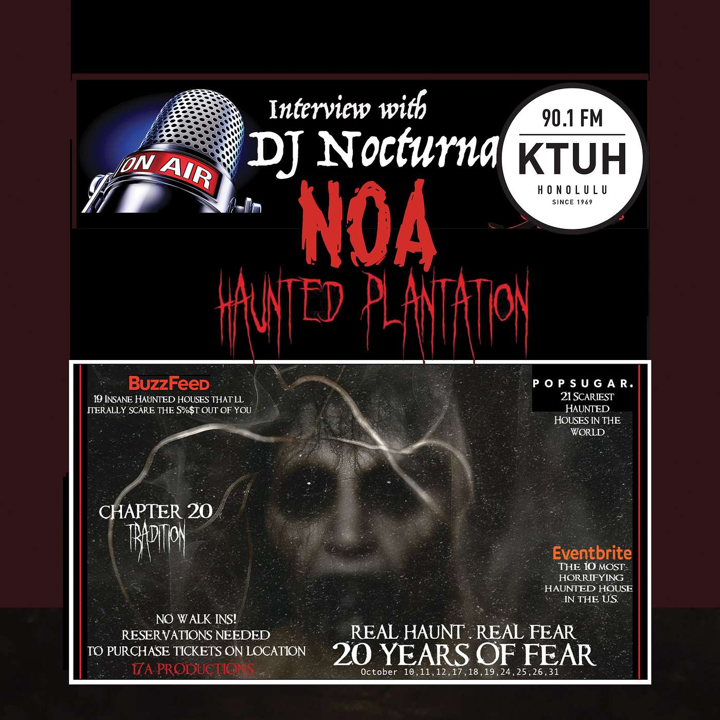 Interview with Noa of Hawaii Haunted Plantation