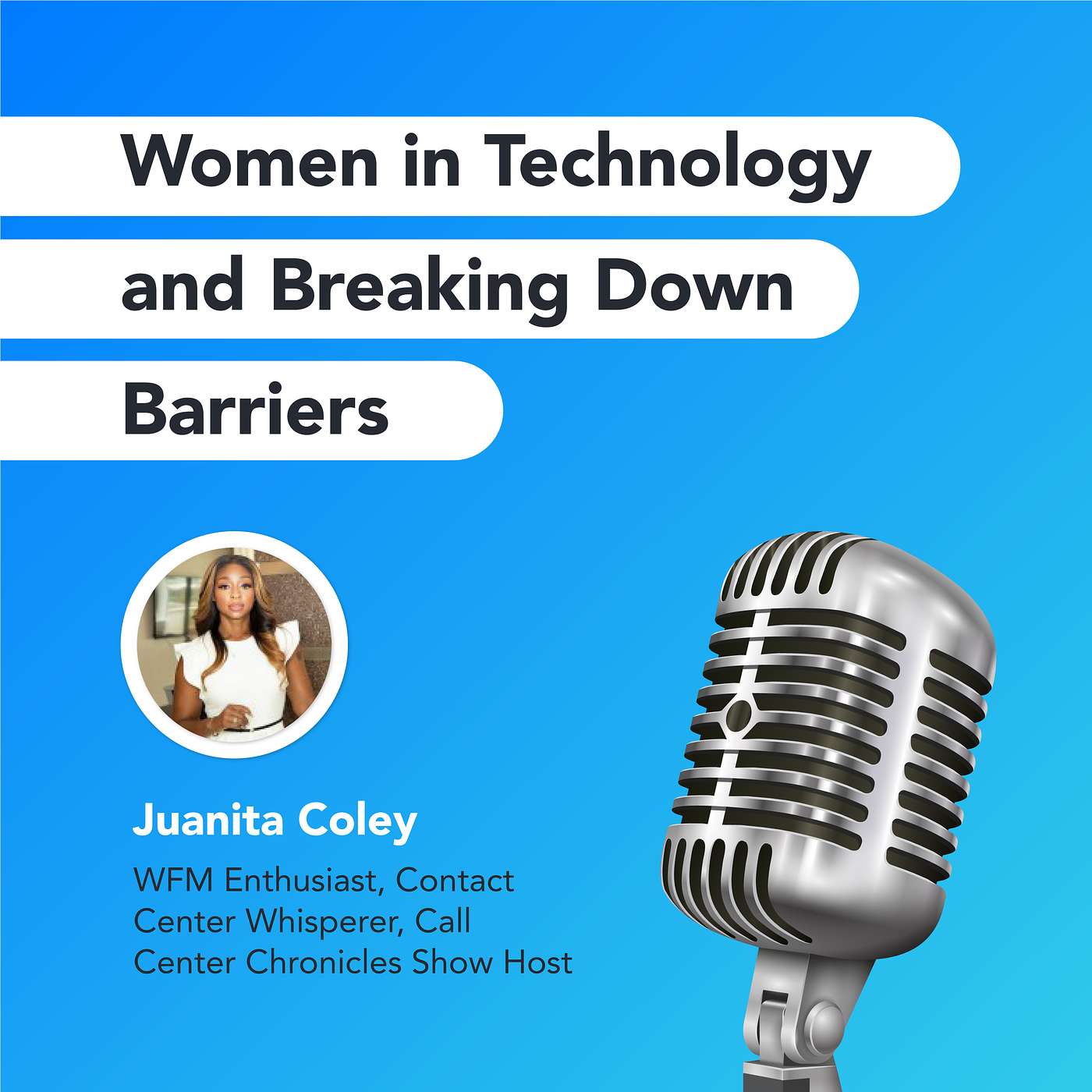 Women in Technology and Breaking Down Barriers episode artwork