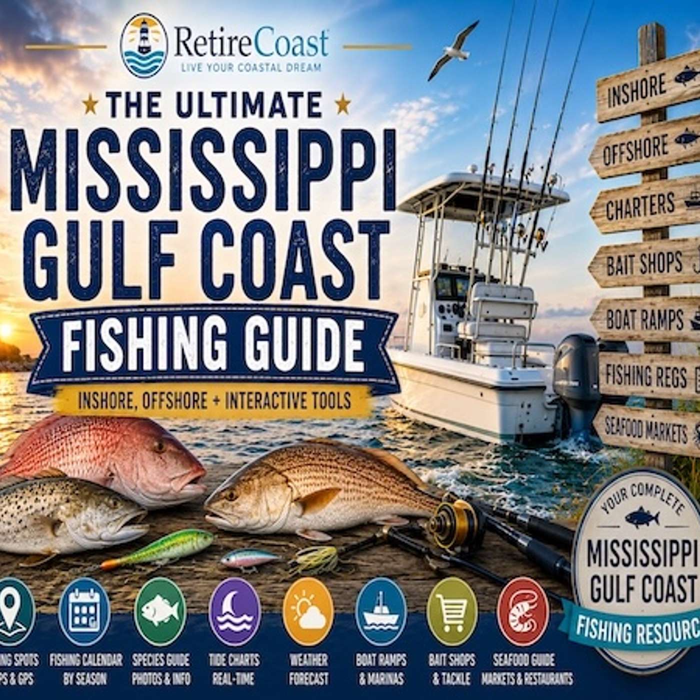 The Ultimate Mississippi Gulf Coast Fishing Guide: Inshore, Offshore & Coastal Life episode artwork