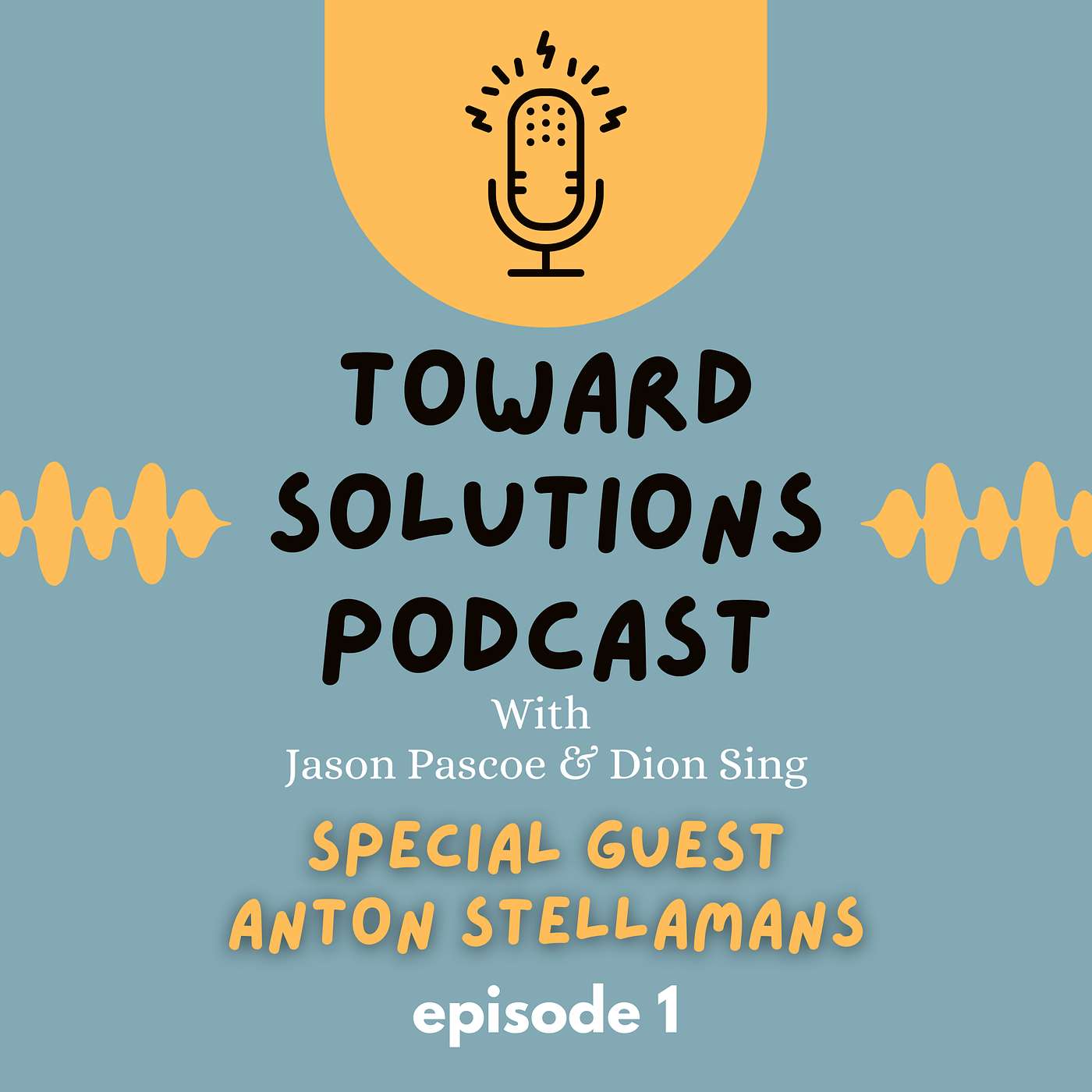 🎙️ Toward Solutions Podcast | Episode 1: The Pragmatics of Hope and Respect with Anton Stellamans