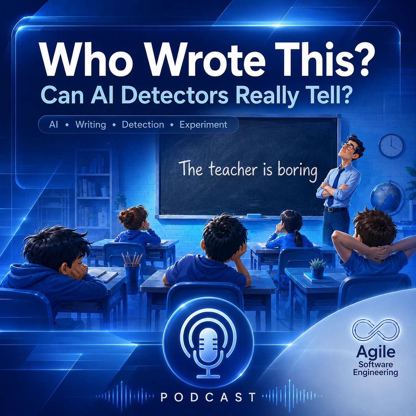 WHO WROTE THIS? Can AI Detectors Really Distinguish Human Writing from AI-Assisted and AI-Generated Text? episode artwork