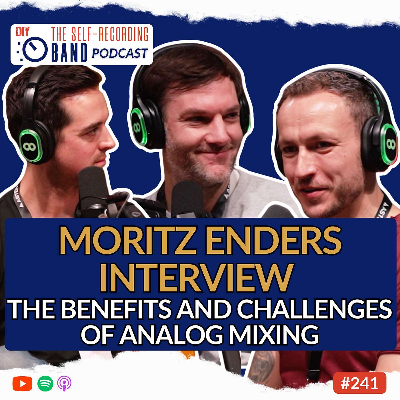 241: Moritz Enders Interview: The Benefits And Challenges Of Analog Mixing