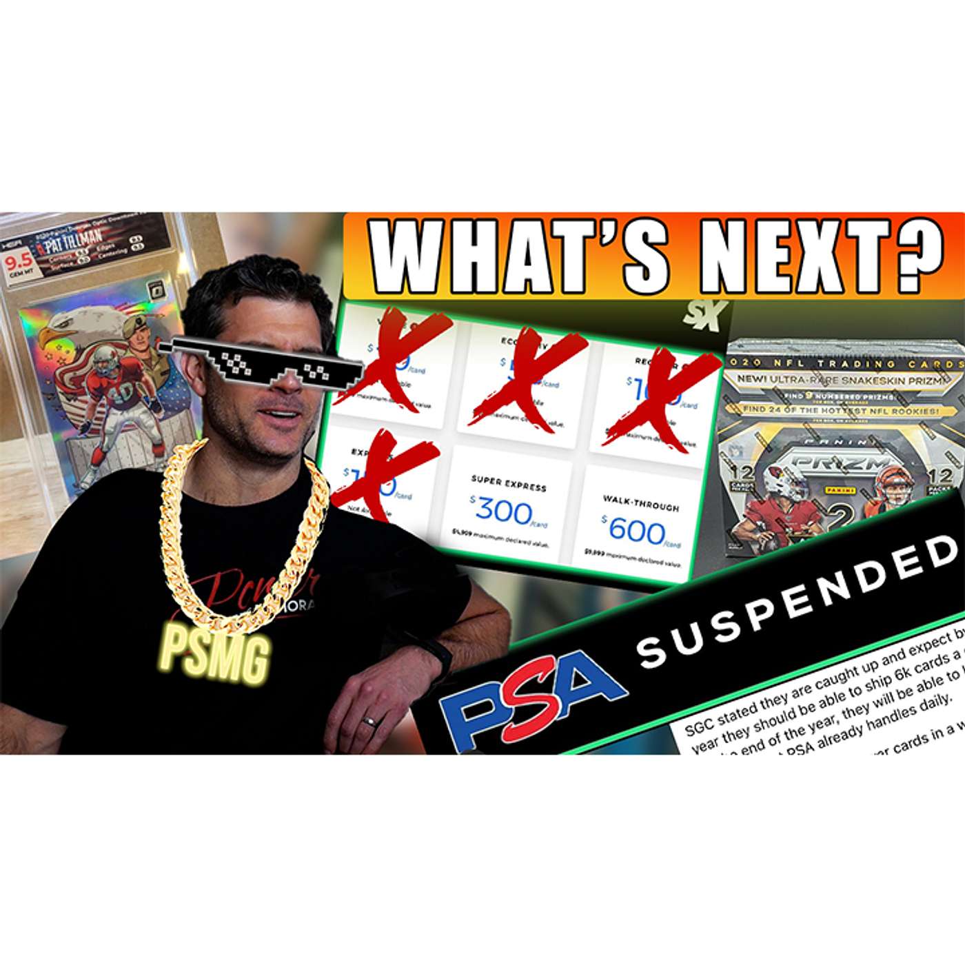 PSA SHUTS DOWN! What's YOUR Next Move in the SPORTS CARD Hobby?