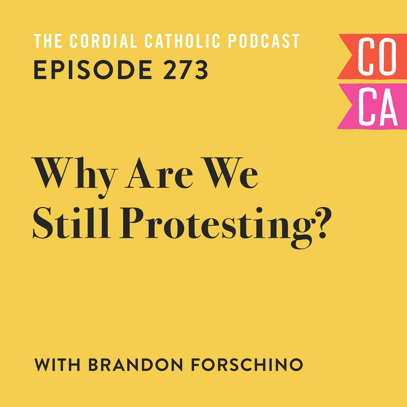 273: Why Are We Still Protesting? (w/ Brandon Forschino)