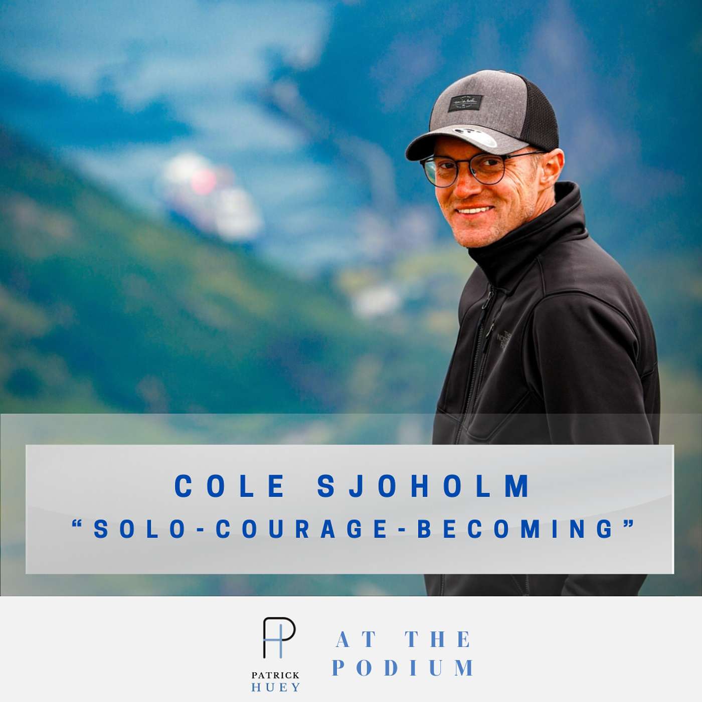 At the Podium with Patrick Huey