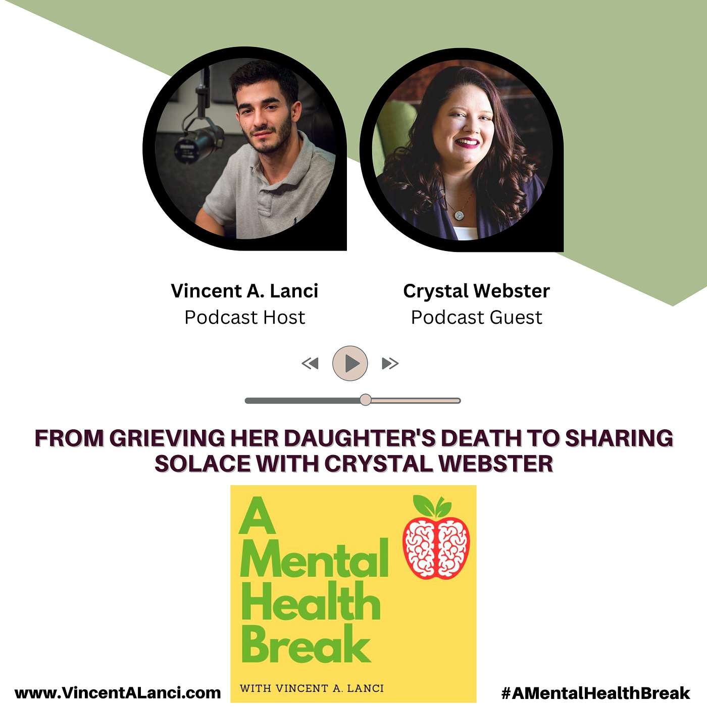 From Grieving Her Daughter's Death to Sharing Solace with Crystal Webster episode artwork