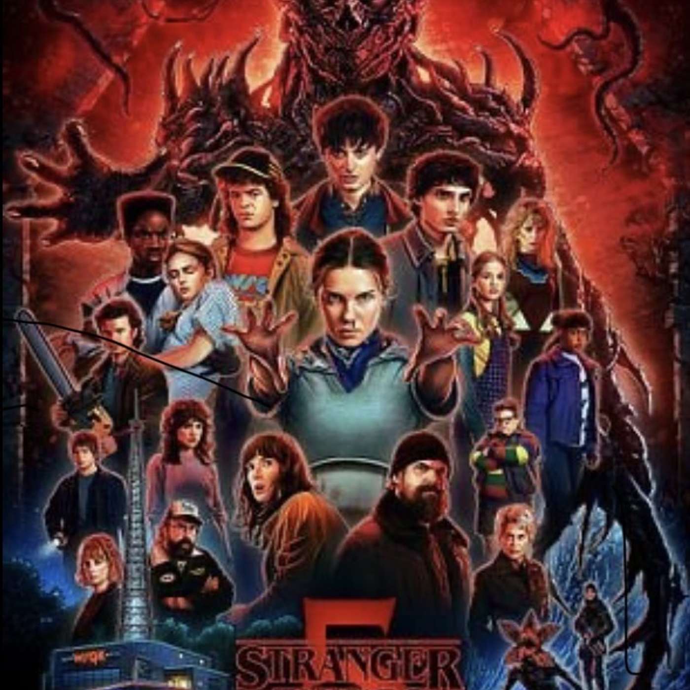 Stranger things future thougt podcast artwork