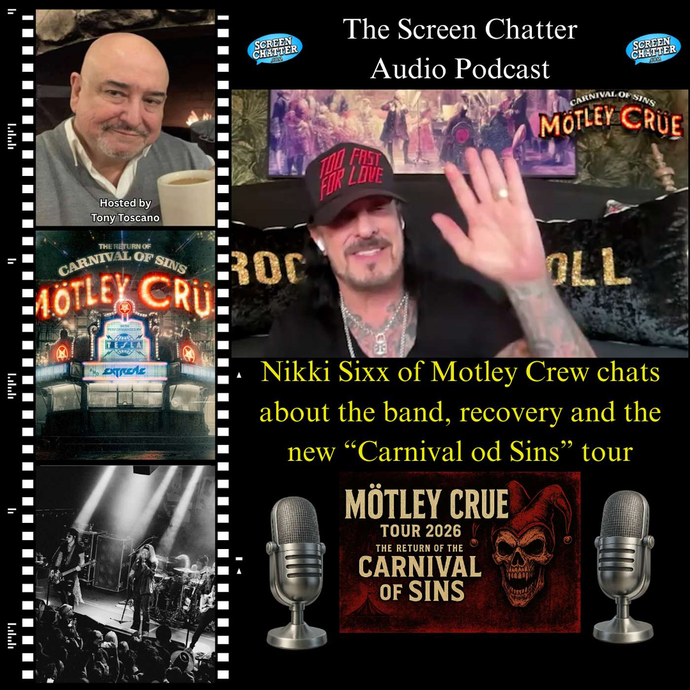 Nikki Sixx - Motley Crew 2026 Tour Nikki Sixx - Motley Crew 2026 Tour