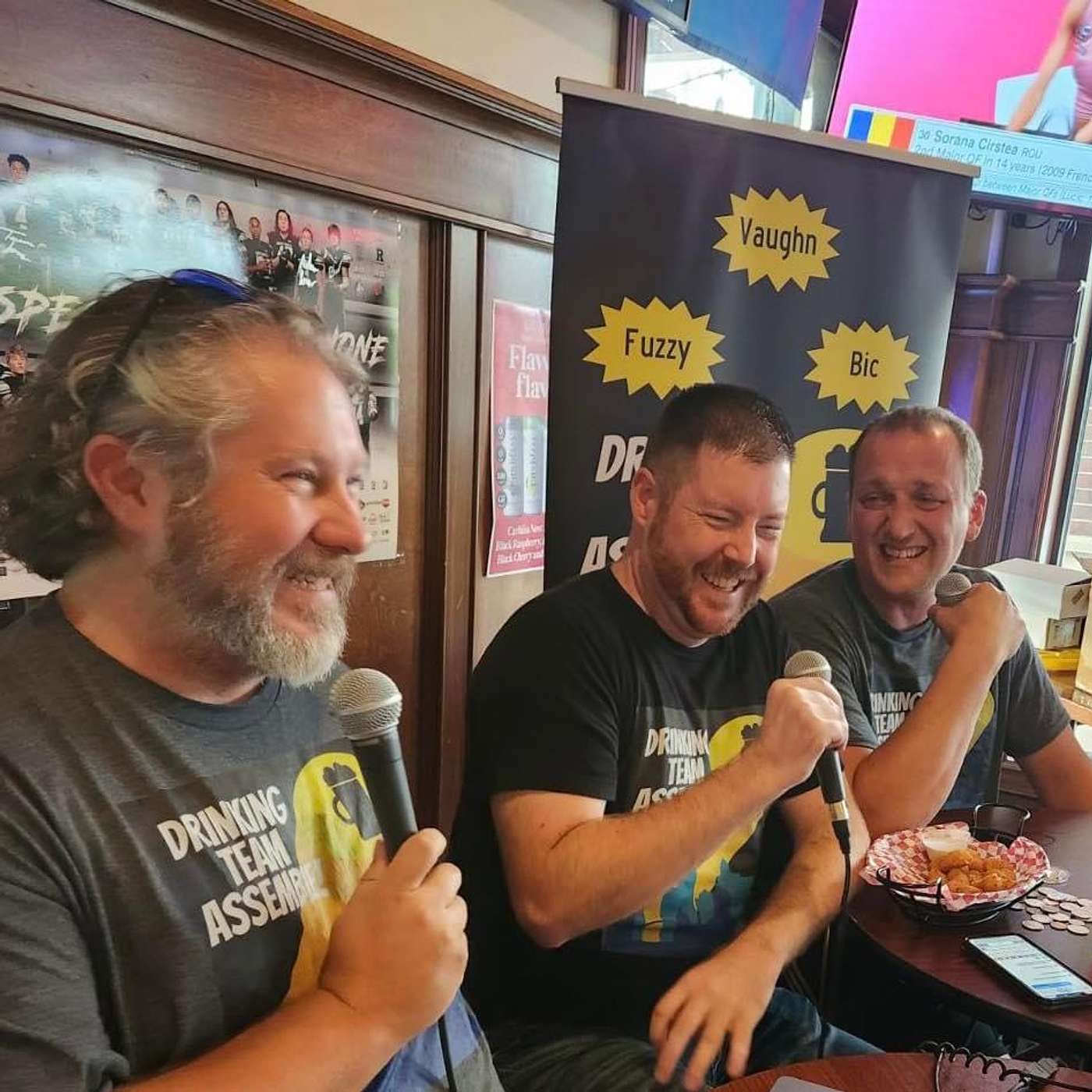 The drinking team and the slayer of riffraff