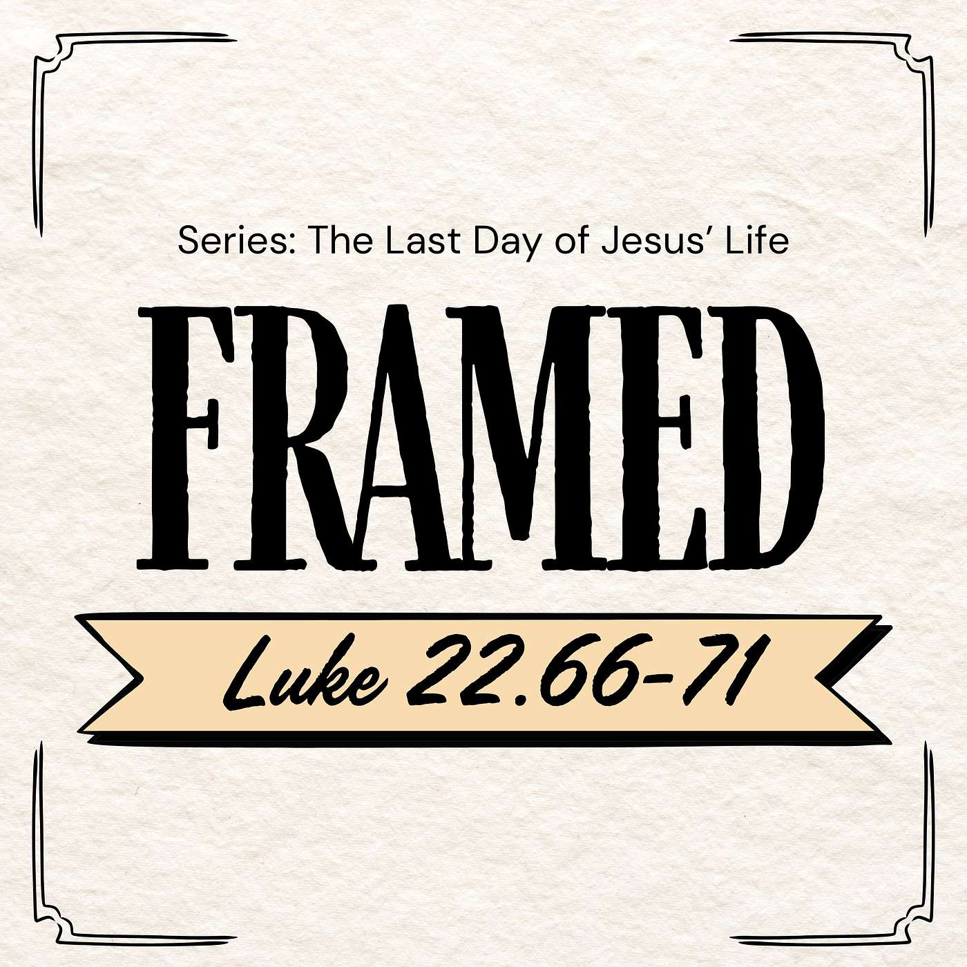 Framed episode artwork