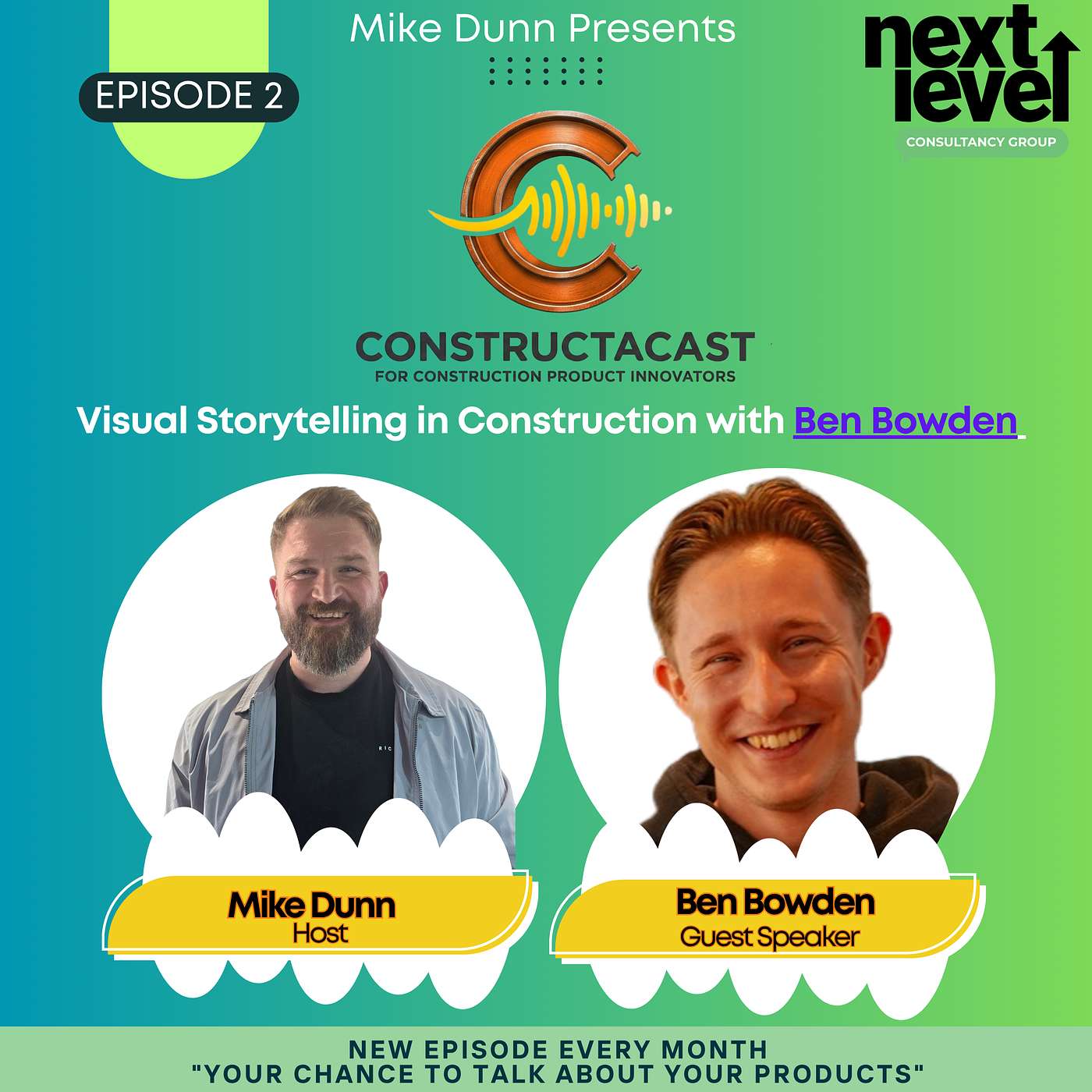 Visual Storytelling in Construction with Ben Bowden episode artwork