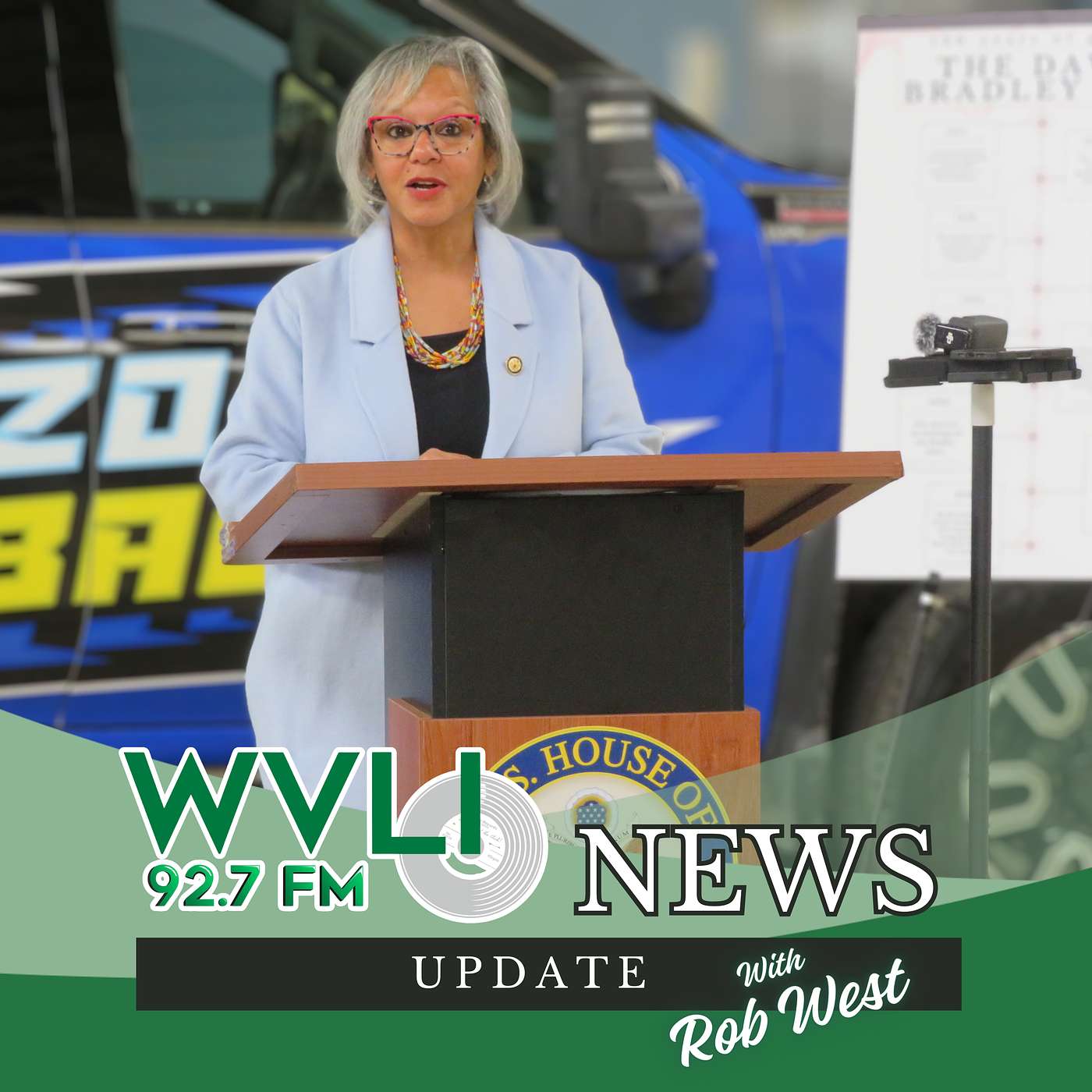 Robin Kelly Visits Bradley, Major I-57 Narcotics Bust, and Kankakee’s $7M Bond Abatement - Wednesday, February 18th, 2026 episode artwork