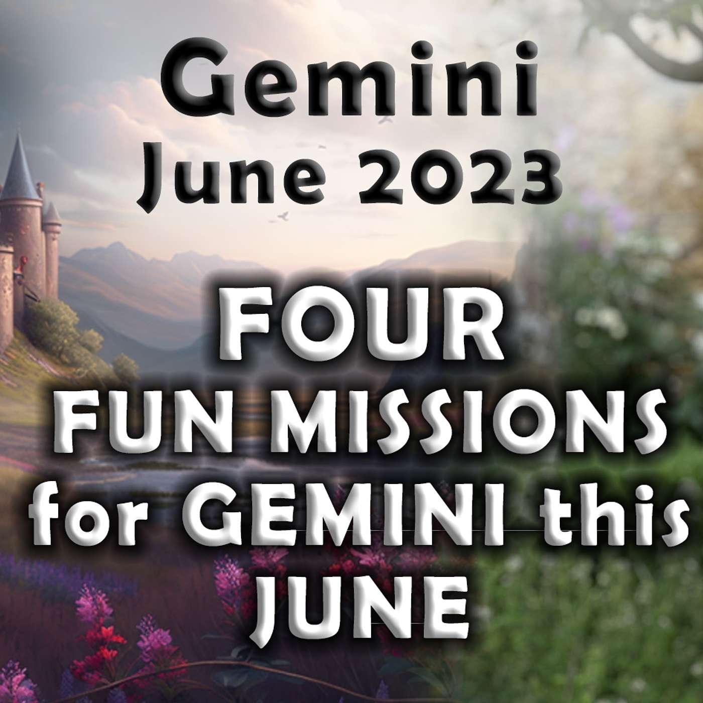 Gemini June 2023 FOUR FUN MISSIONS FOR GEMINI THIS JUNE (Astrology Horoscope Forecast)