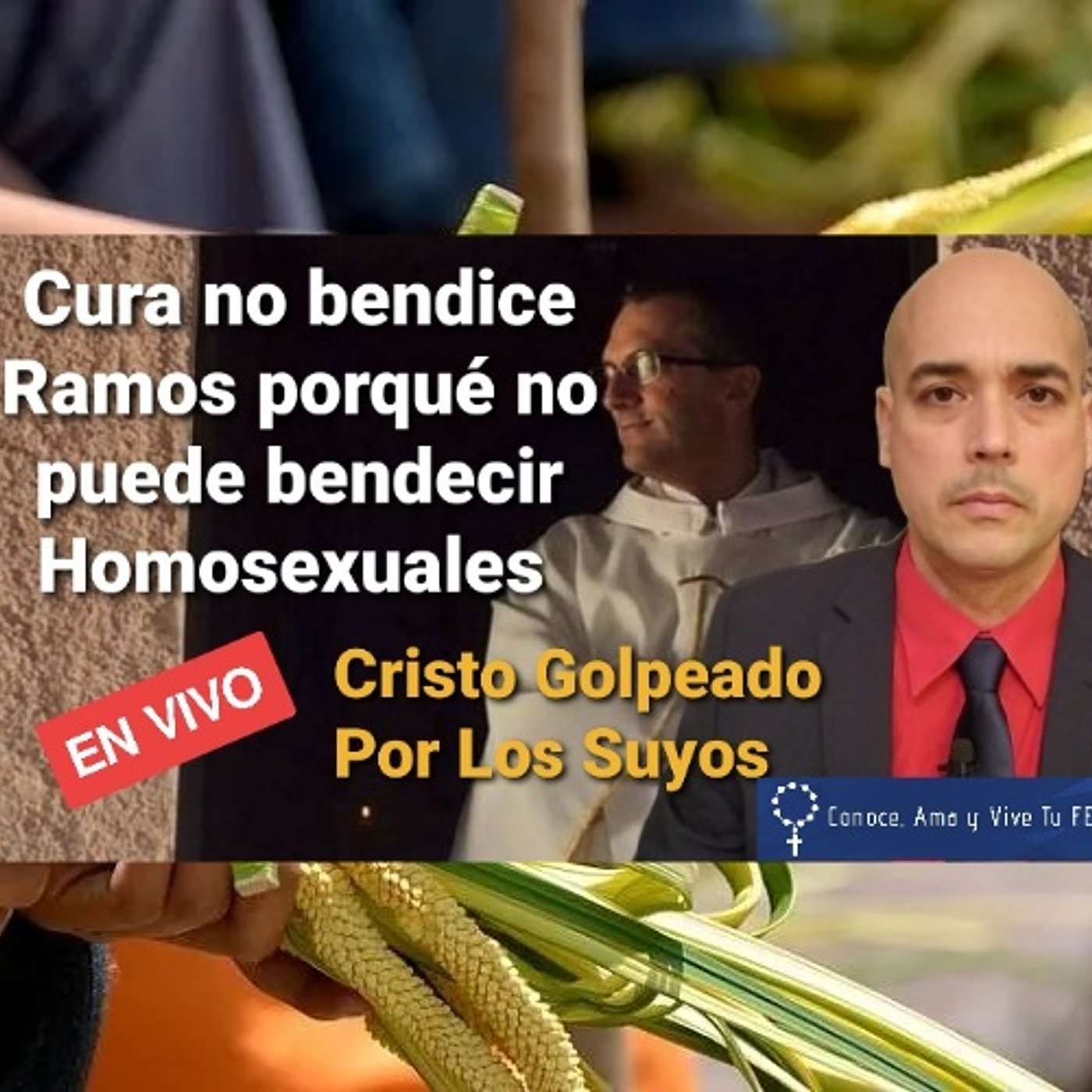 Episodio 461: Cura no bendice Ramos Protesta prohibición bendiciones parejas Gays😲 Jueves santo Jesús Traicionado😪 Luis Román episode artwork