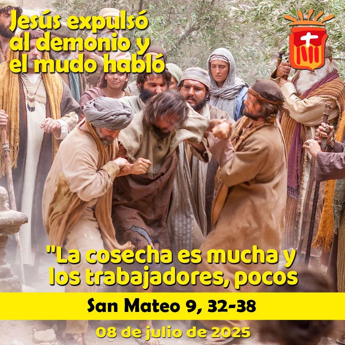2025-07-08 San Mateo 9, 32-38: Martes XIV Ordinario