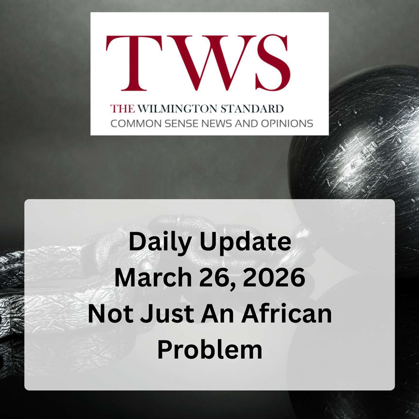 Daily Update March 27, 2026: Not Just An African Problem episode artwork