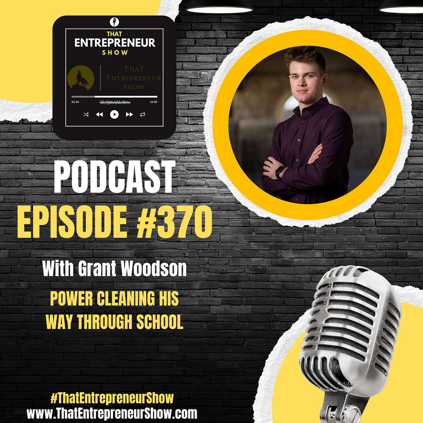 #370: Power Cleaning His Way Through School with Grant Woodson