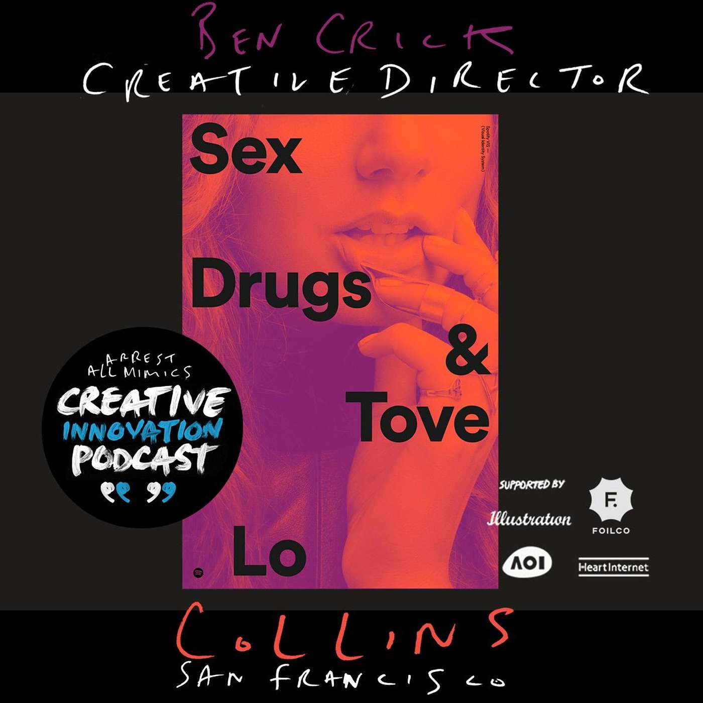 Ep 135: Collins San Francisco Creative Director Ben Crick on inspiration variety and design traps