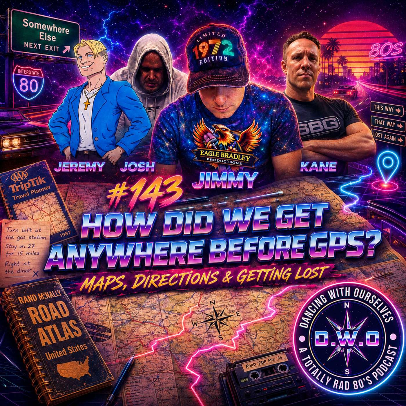 #143 - How Did We Get Anywhere Before GPS? | Gen X Maps, Landmarks & Getting Lost episode artwork