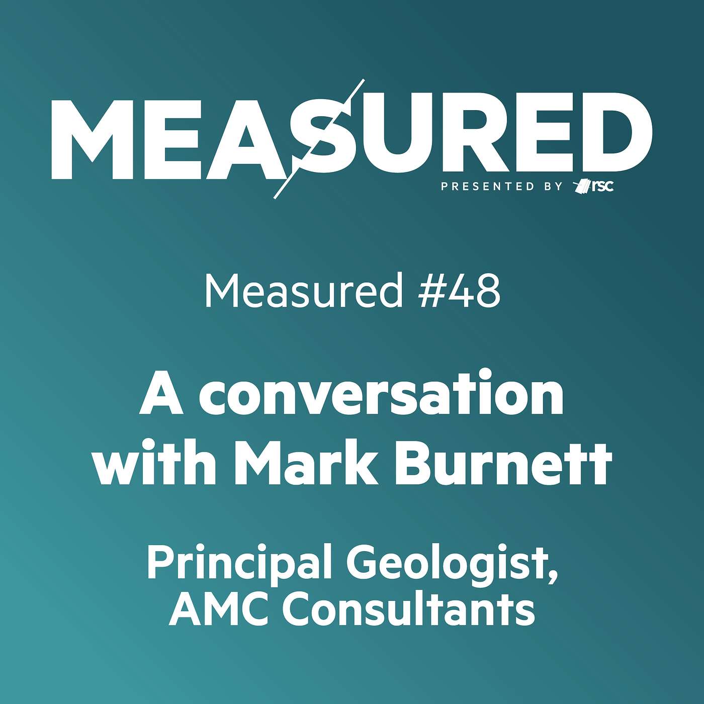 Measured #48 - Mark Burnett episode artwork