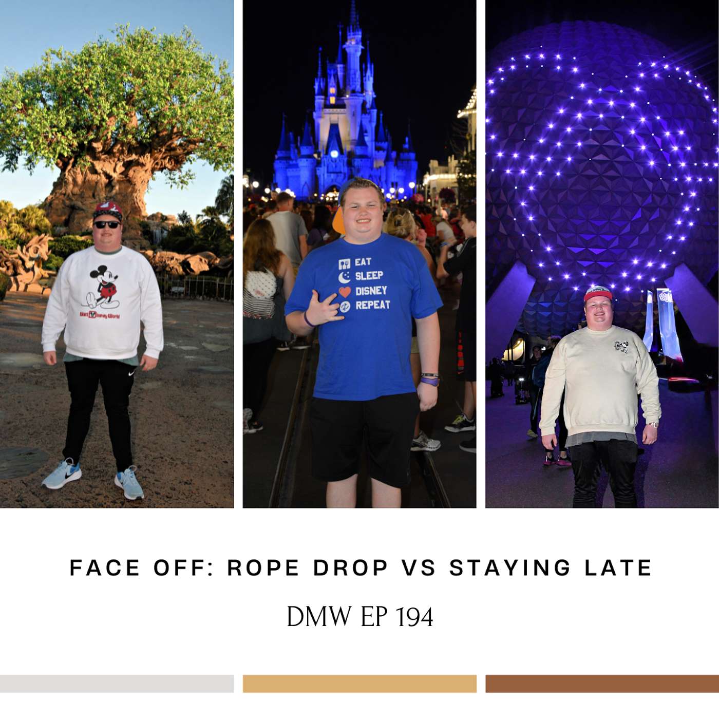 Face-off: Rope Drop vs Staying Late Face-off: Rope Drop vs Staying Late
