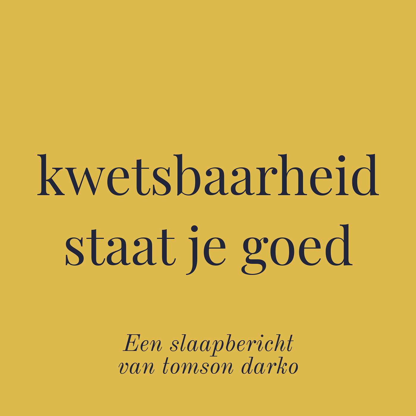 dag 11 - Kwetsbaarheid staat je goed
