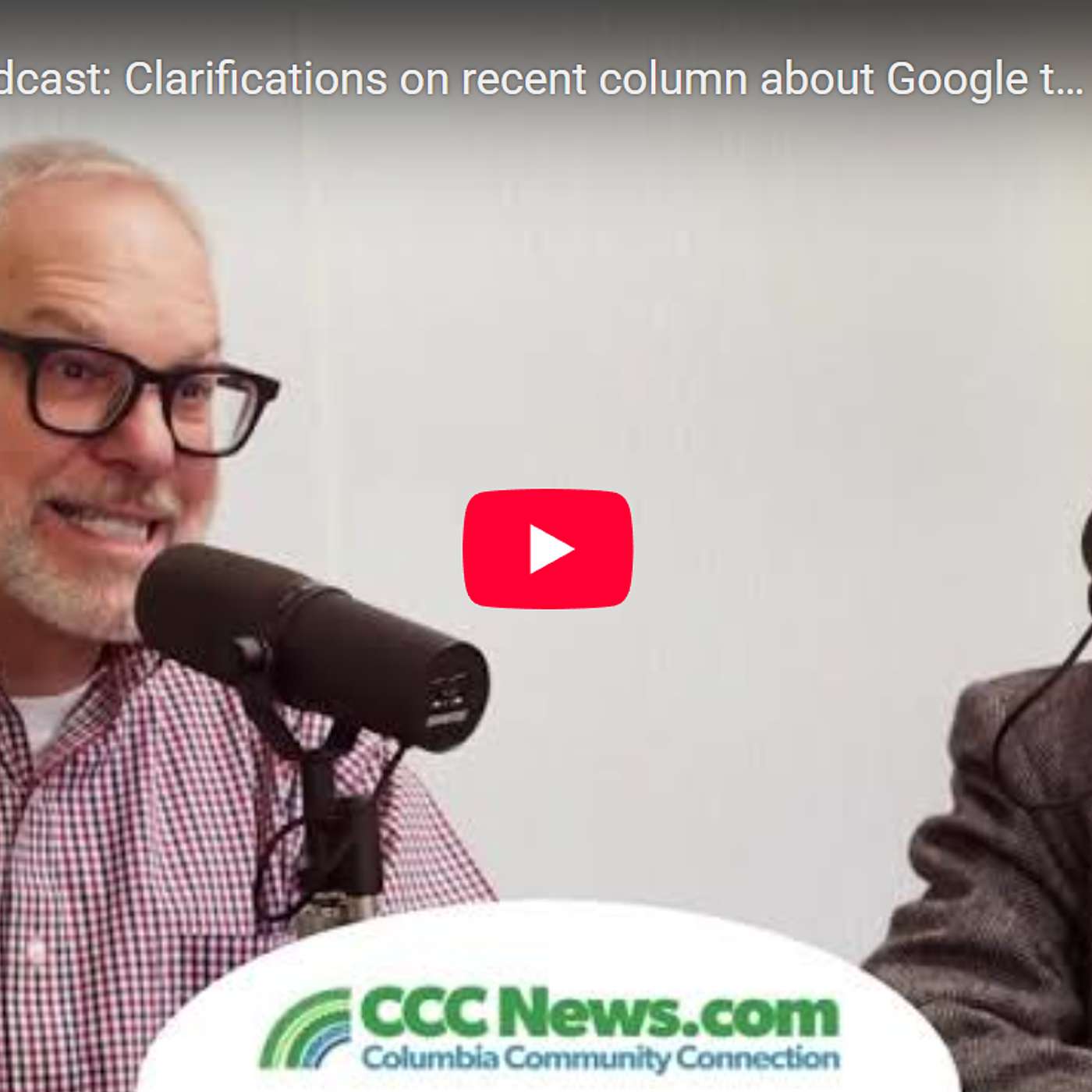 CCCNews Pod - Honest Local News for the Mid Columbia, Listeners Edition