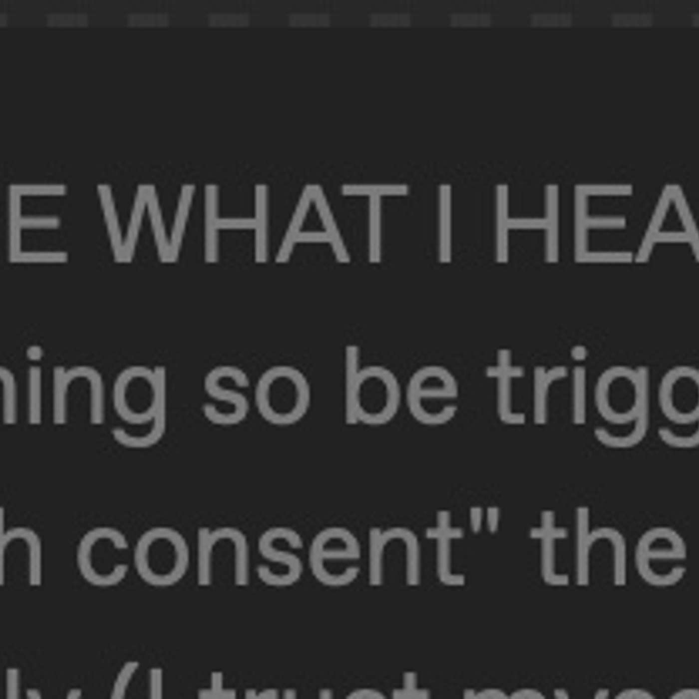 This could literally go on forever, but I think we're here finally | suicide