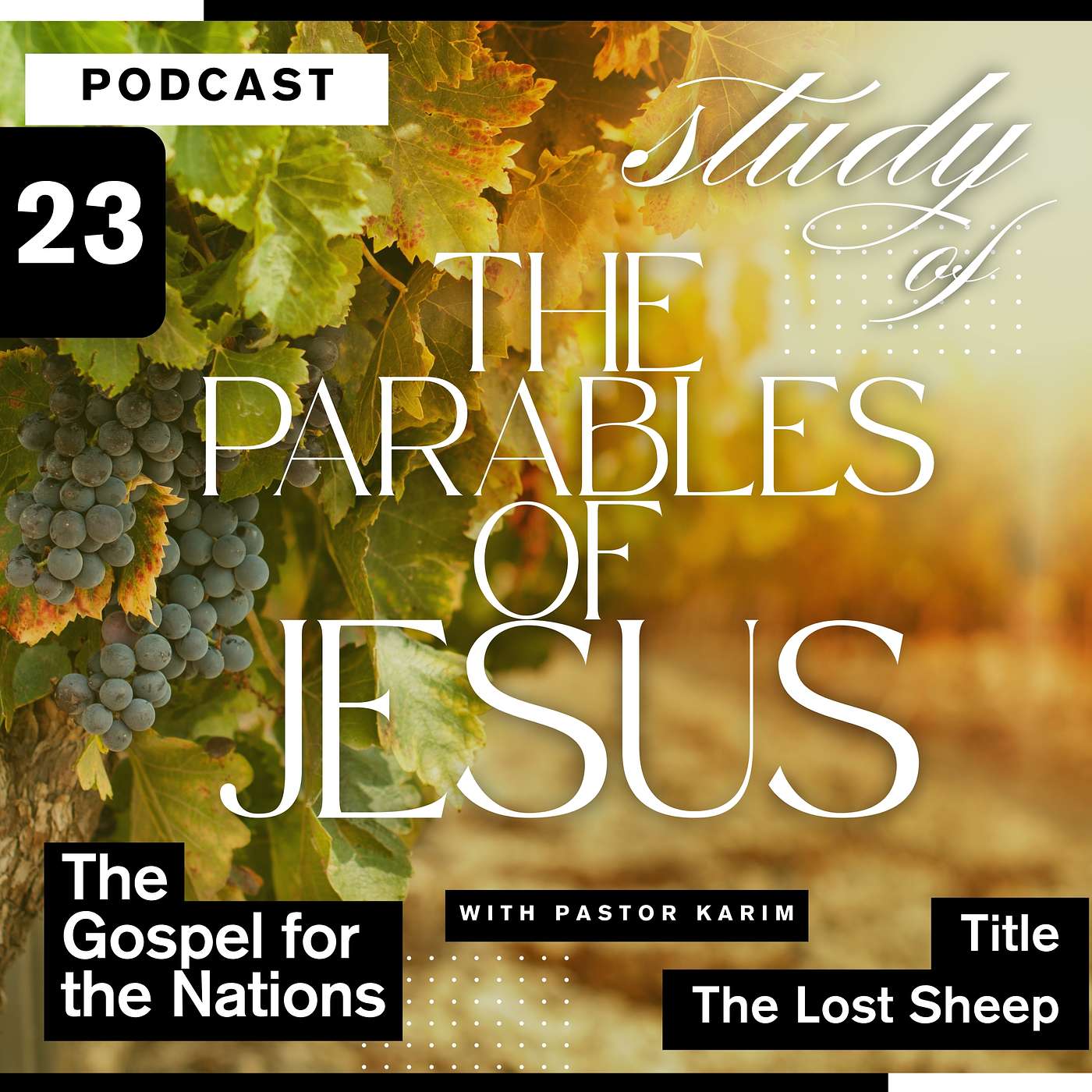 The Parables of Jesus - The Lost Sheep