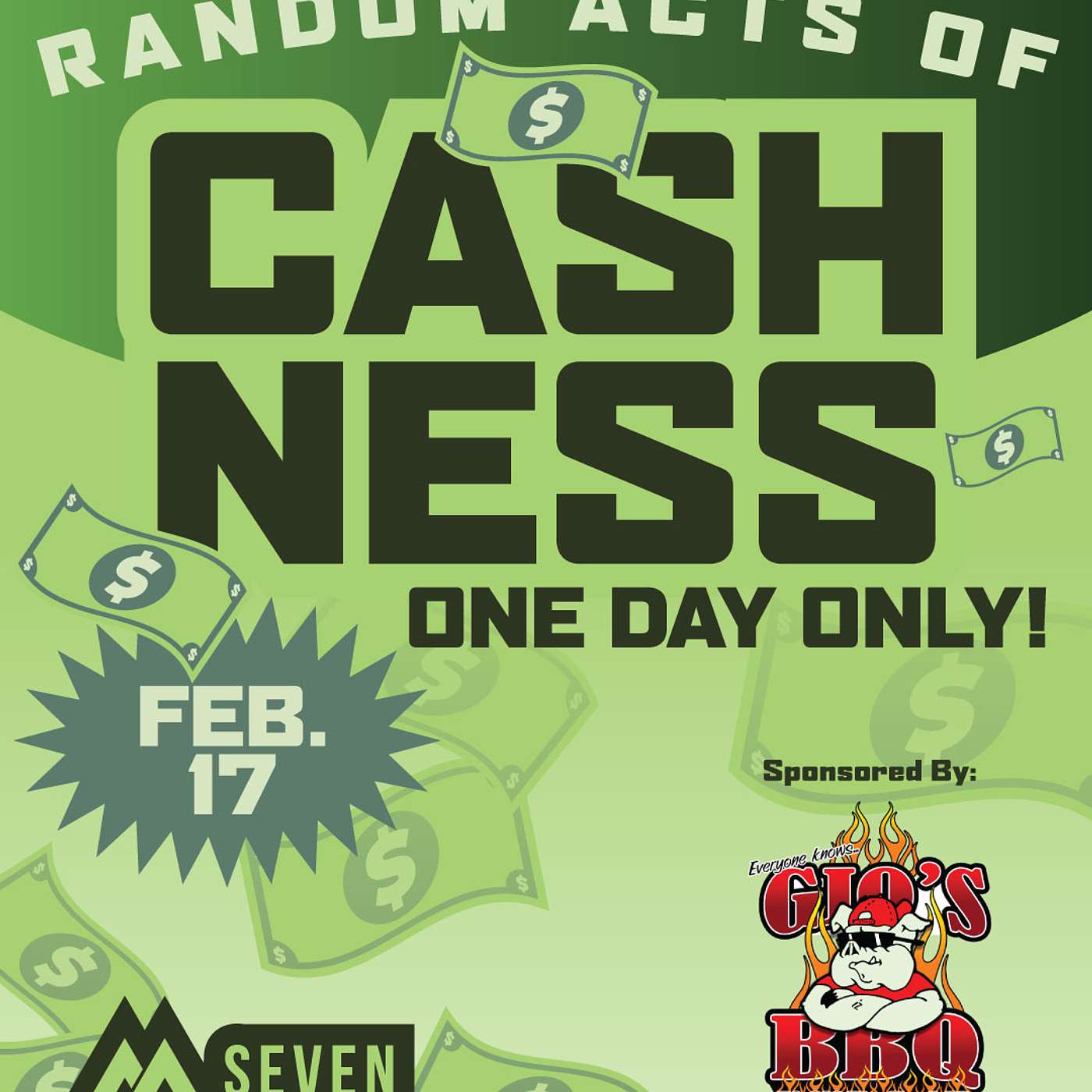 Gio's BBQ and Catering Random Acts Of Cashness Winner