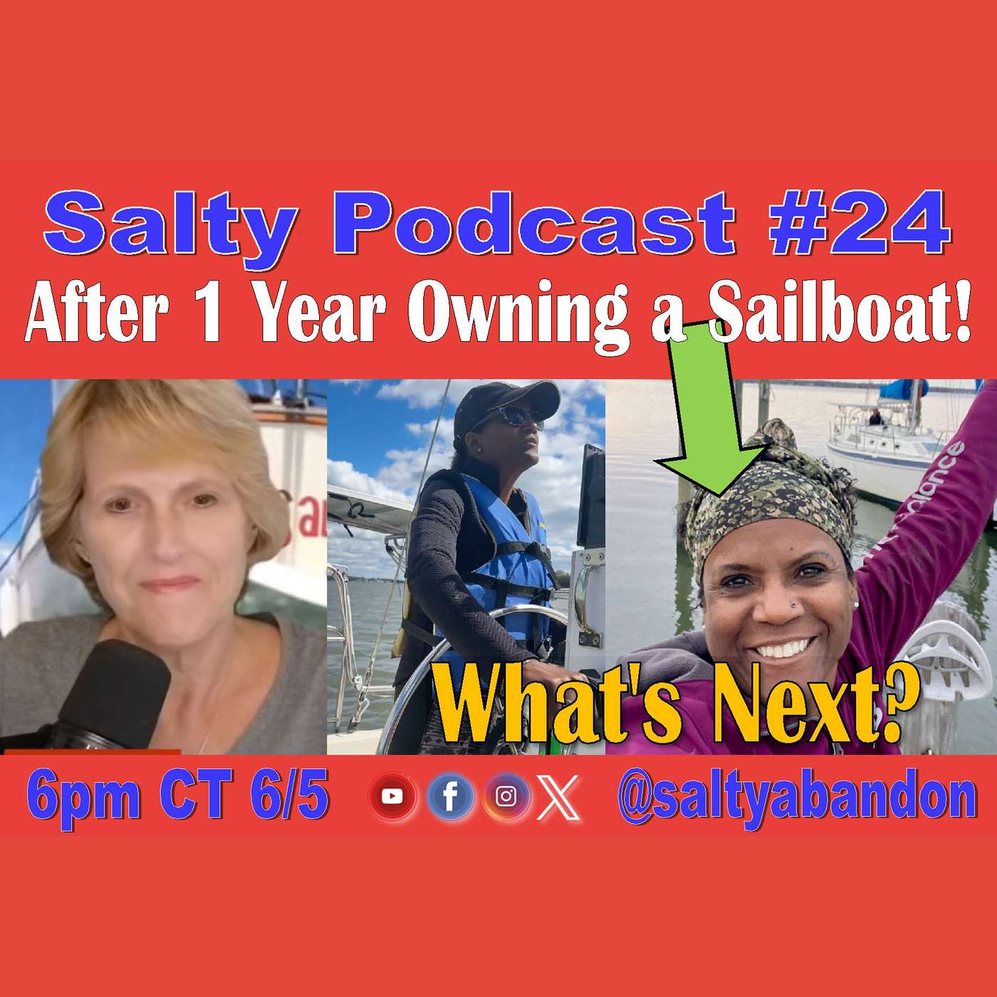 Salty Podcast:  Sailing