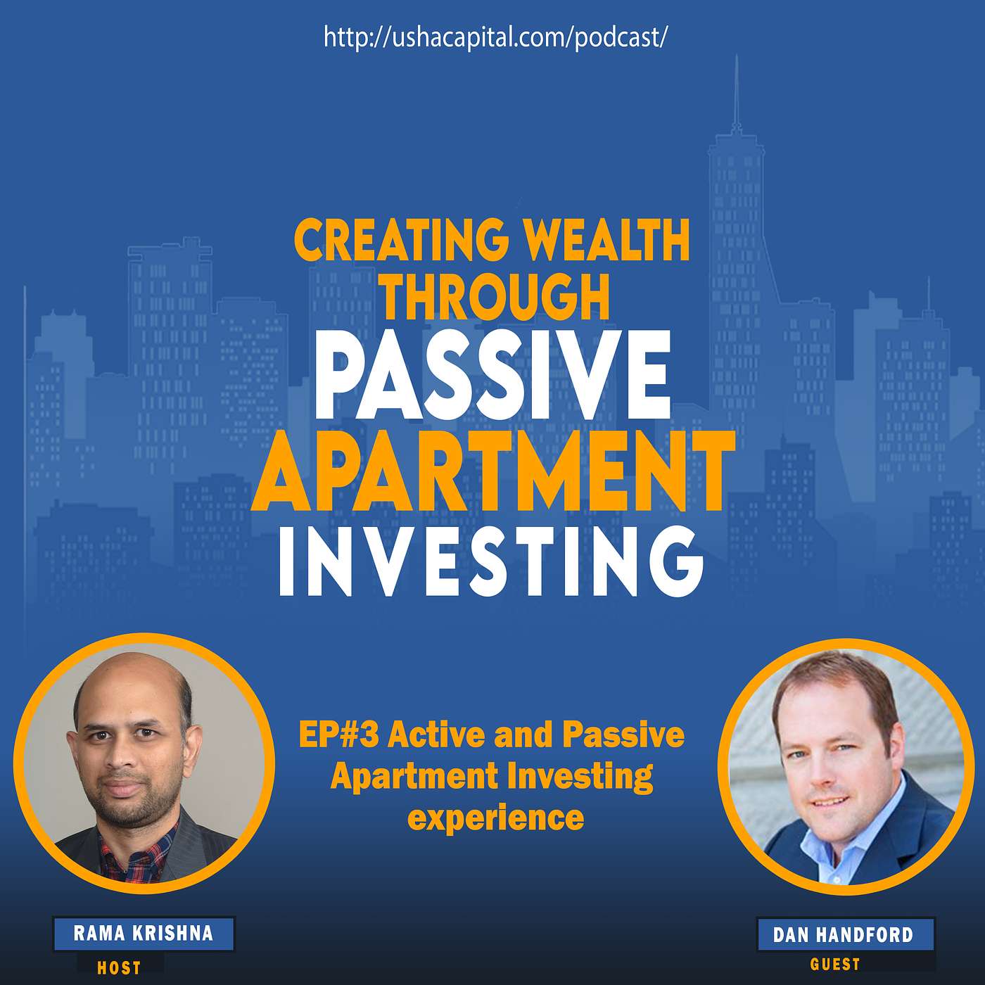 EP#3 Dan Handford's Active and Passive apartment Investing experiences