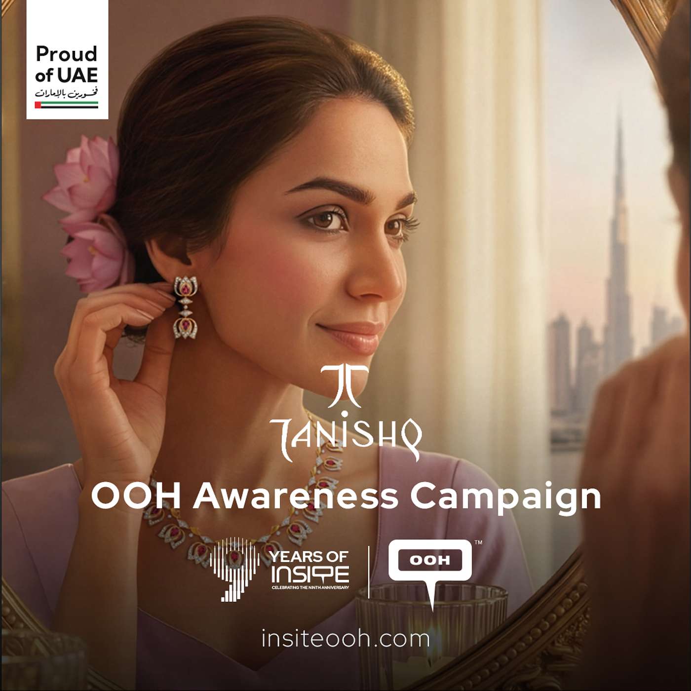 Tanishq Lands in Dubai with a Clean, Culture-Led Visual