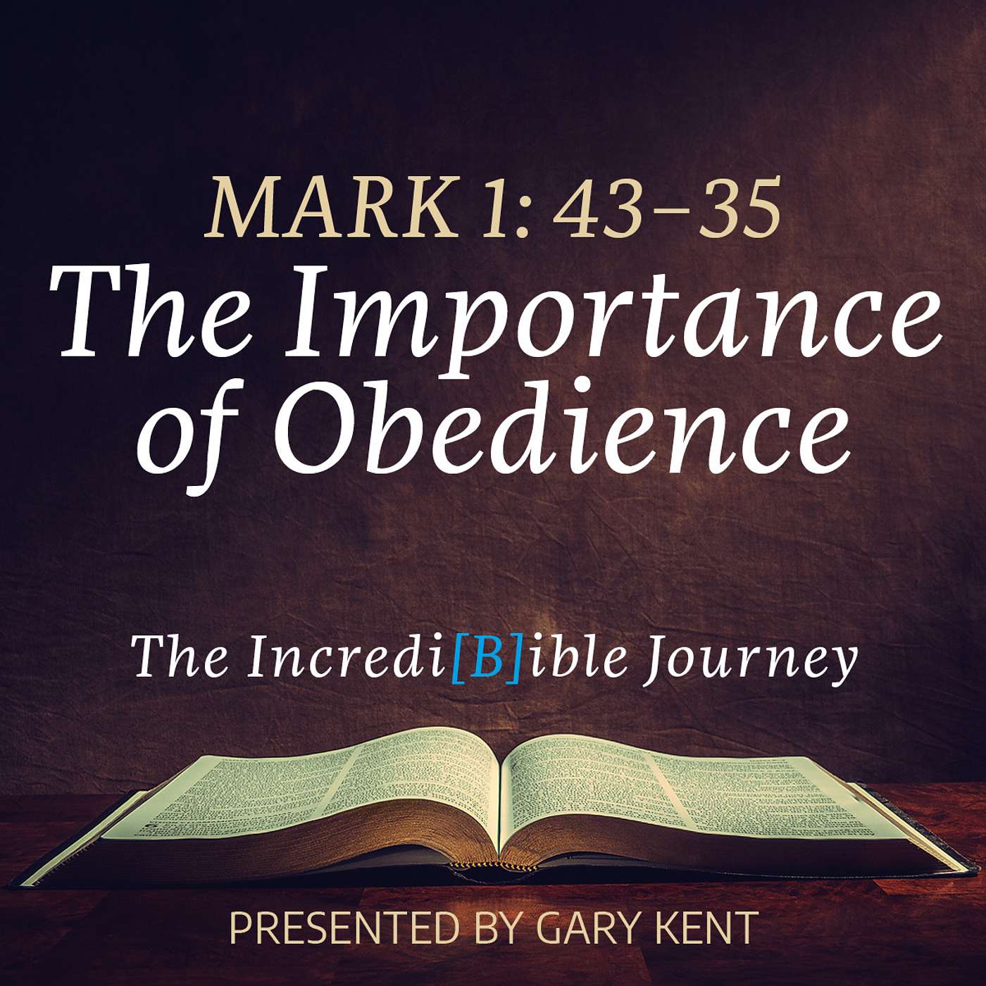 Journey through the Book of Mark