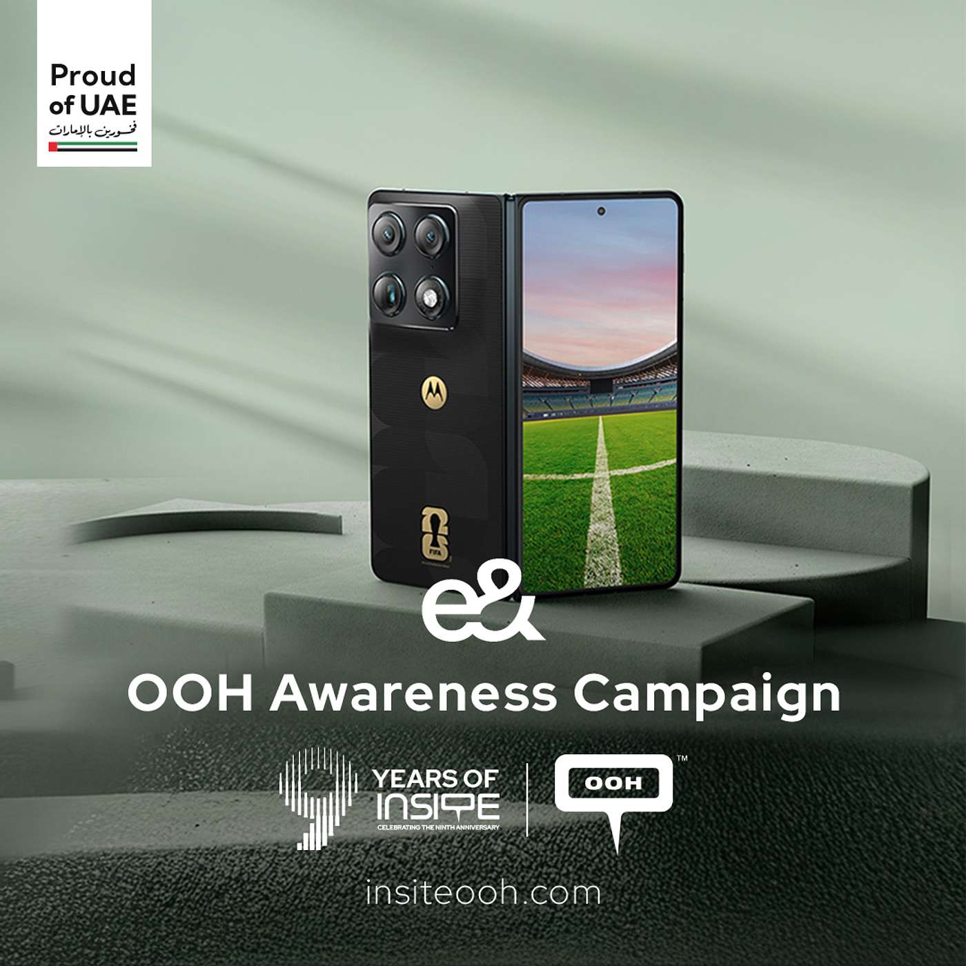 Etisalat by e& Spotlights the Motorola Razr Fold with FIFA 2026 Tie-In episode artwork