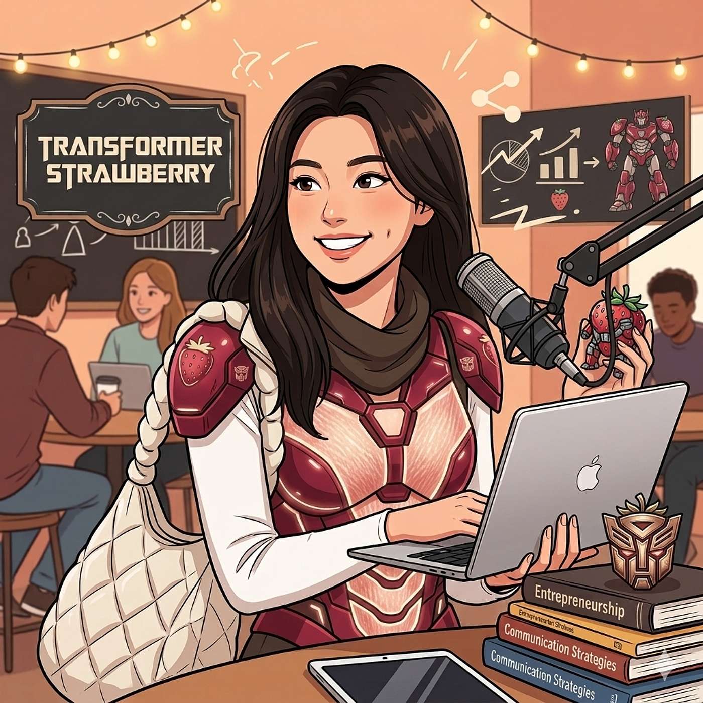 第195集:草莓🍓族?不,她是變形金剛草莓🤖🍓 第195集:草莓🍓族?不,她是變形金剛草莓🤖🍓