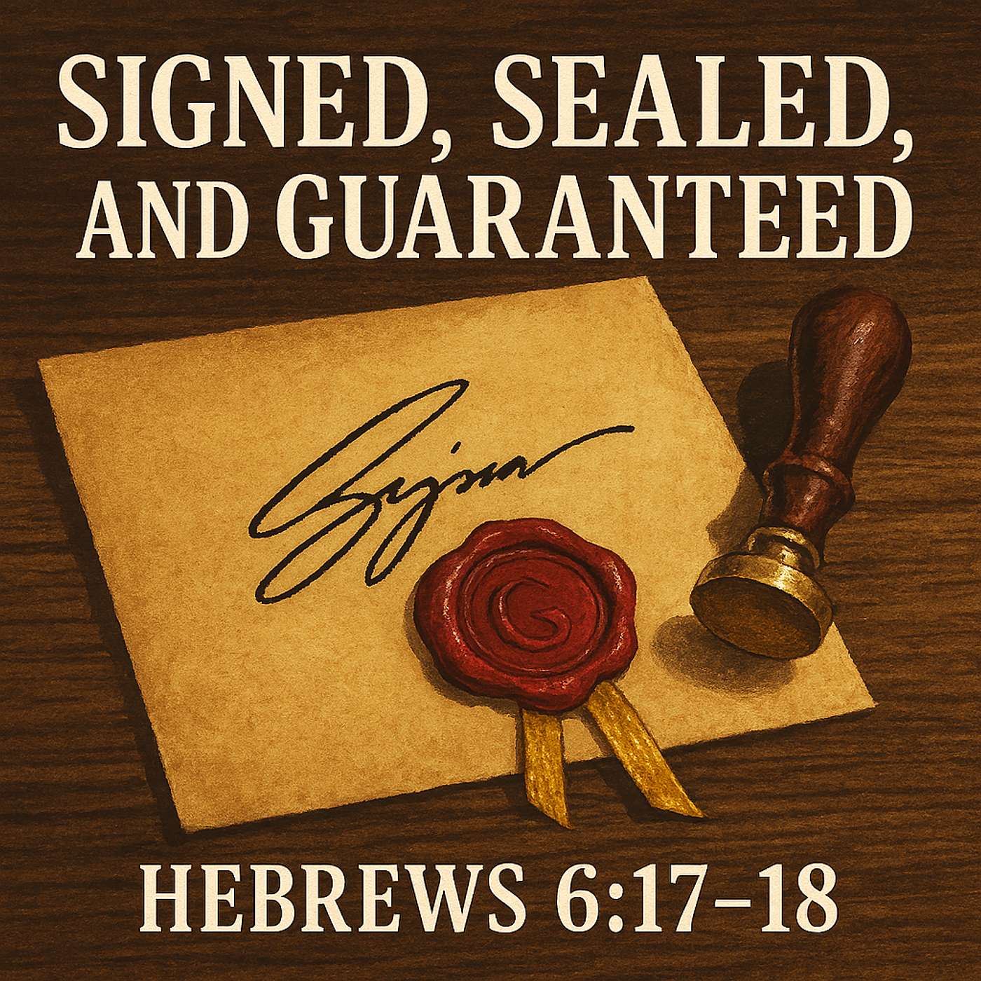 Signed, Sealed, and Guaranteed