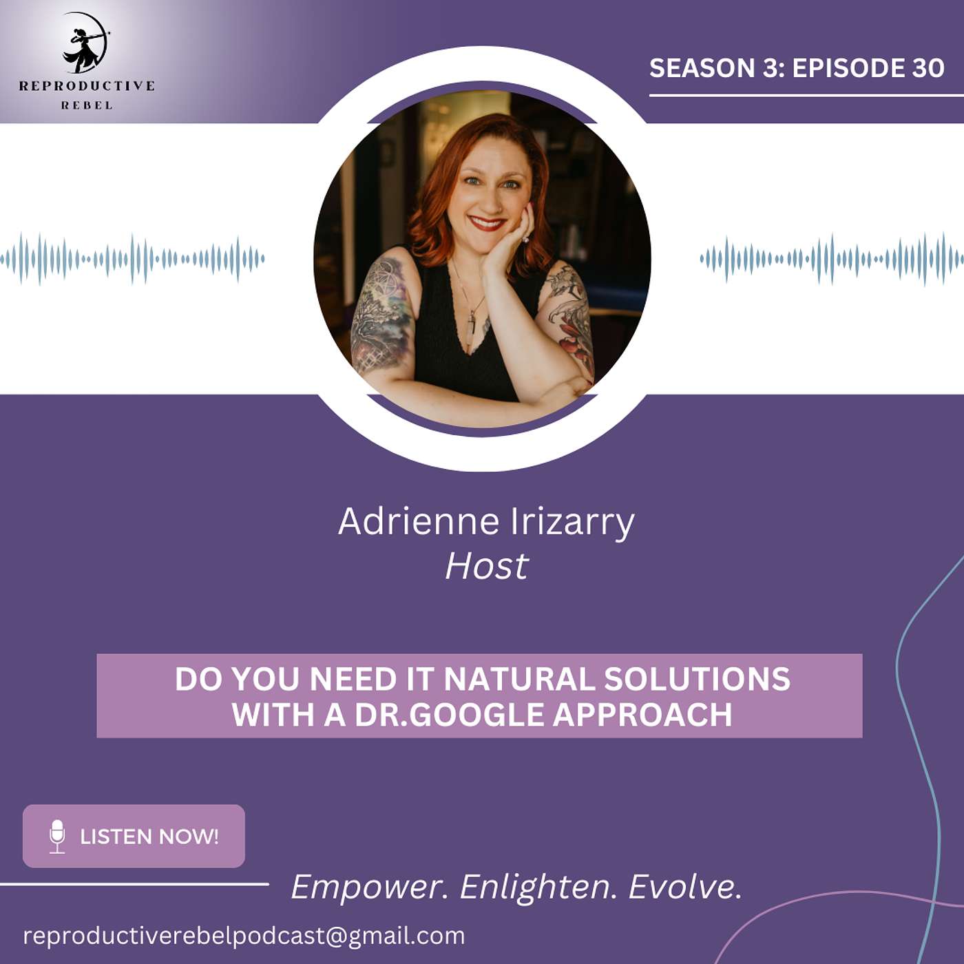 Do you need it Natural Solutions with a Dr Google Approach episode artwork