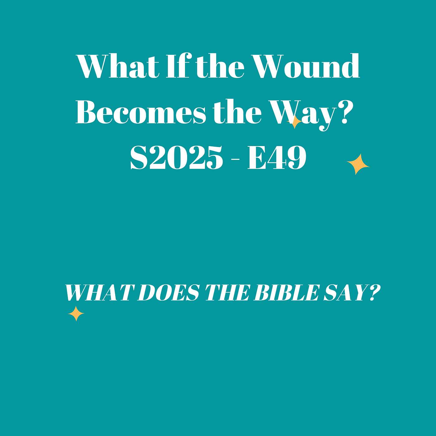 What If The Wound Becomes The Way?